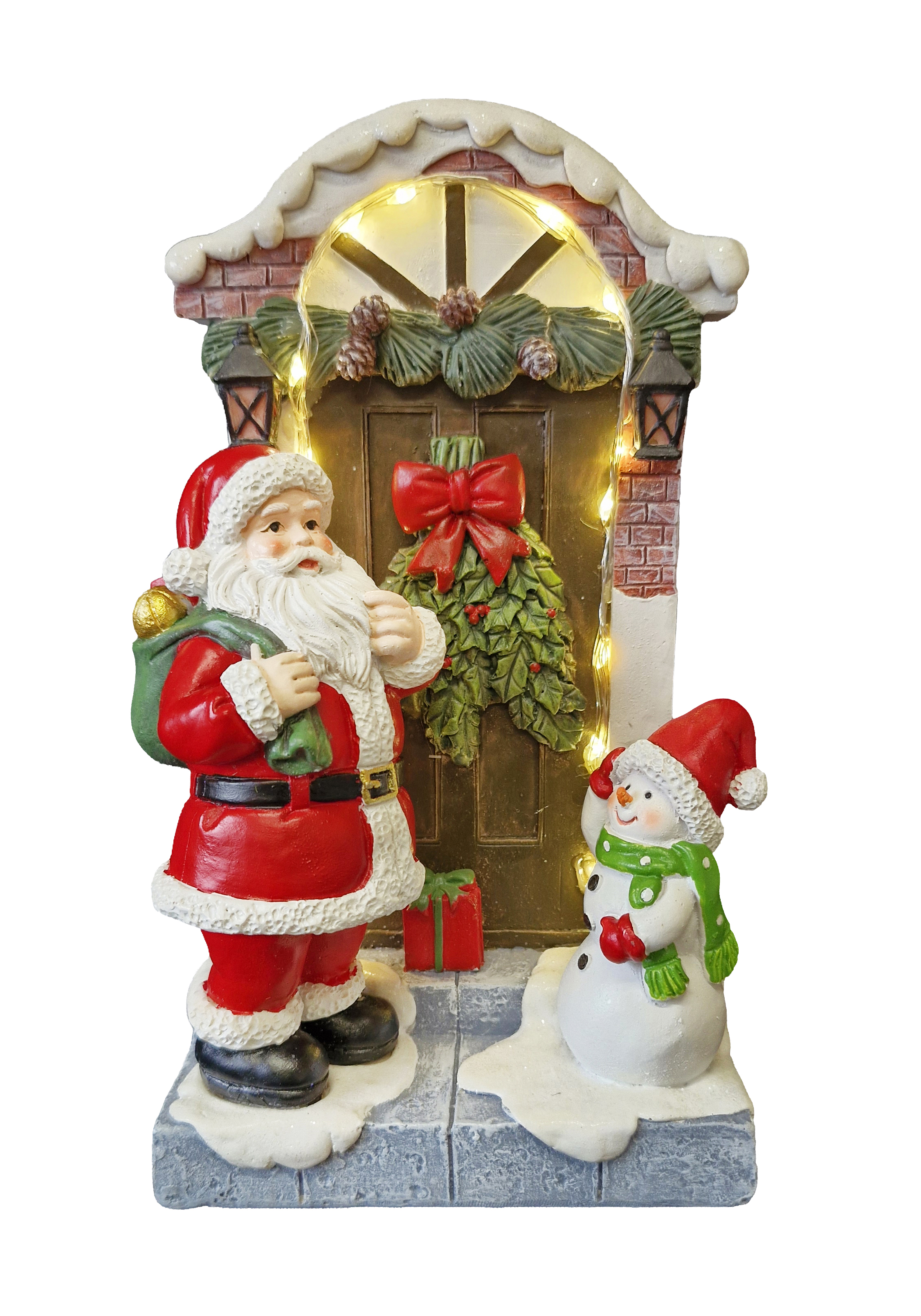 CH5050 Santa at Door 12/Ctn
