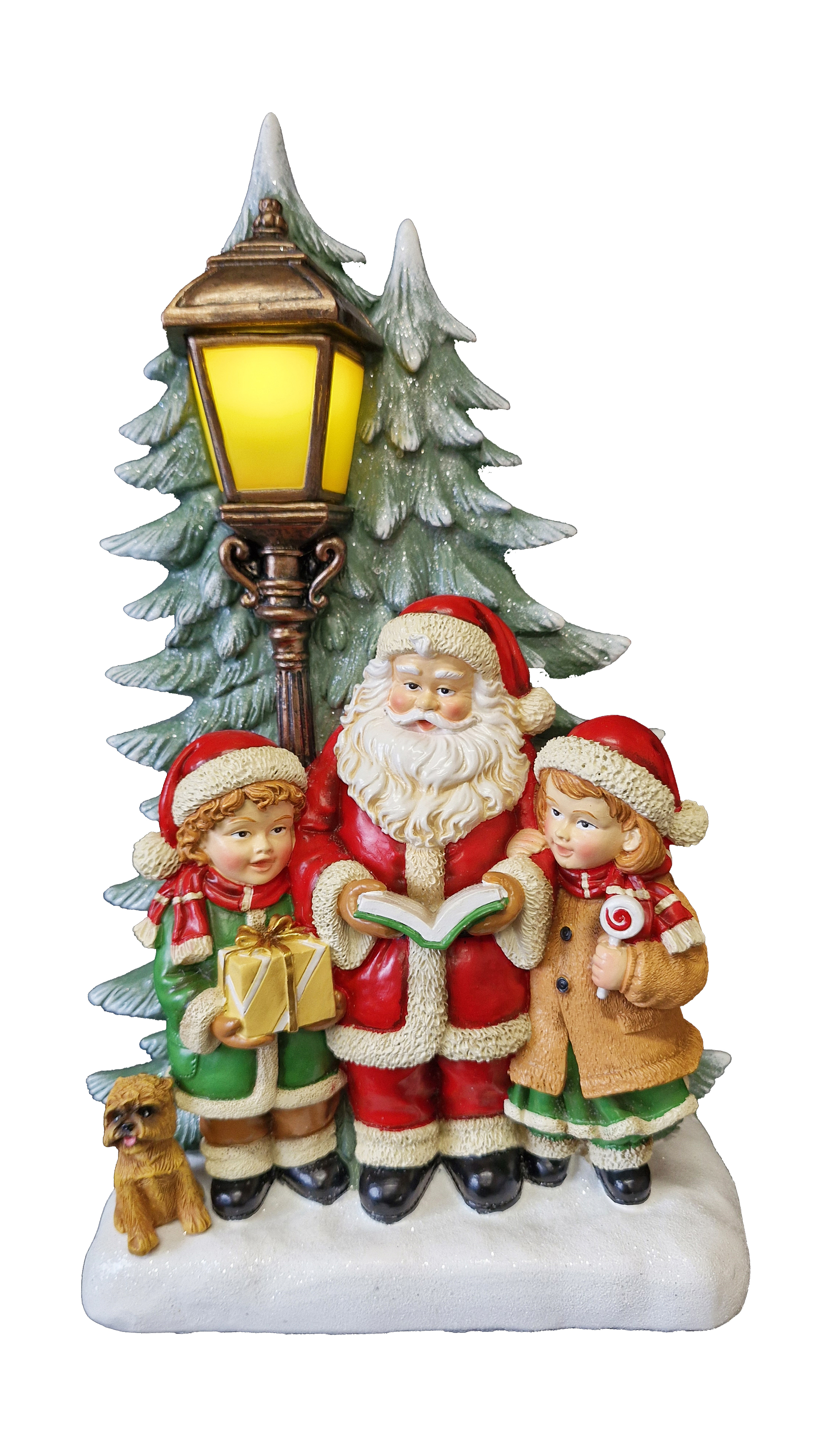 CH5051 Santa Kids Lamp Post 6/Ctn
