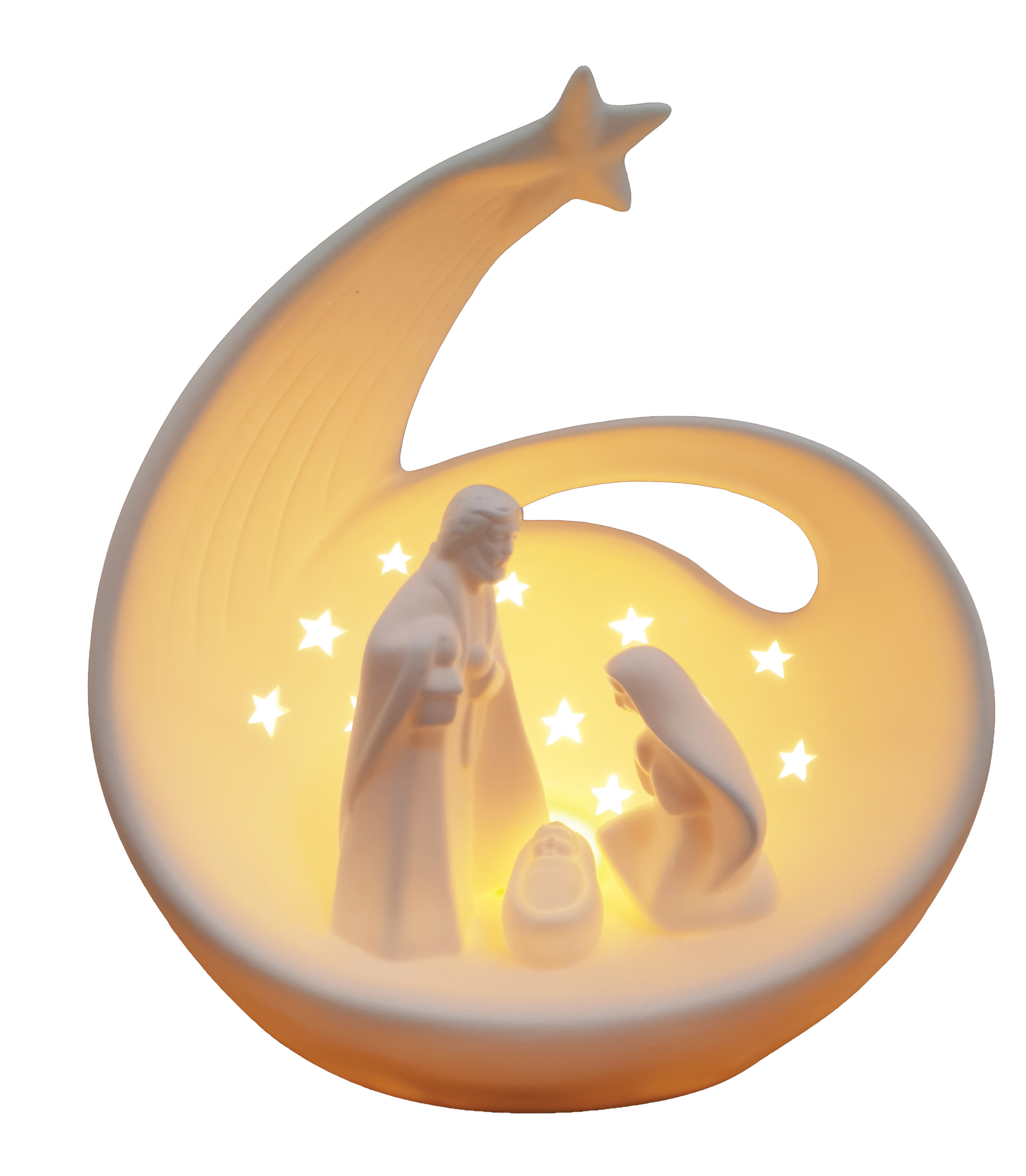 2077 Nativity Scene in Shooting Star 8/Ctn