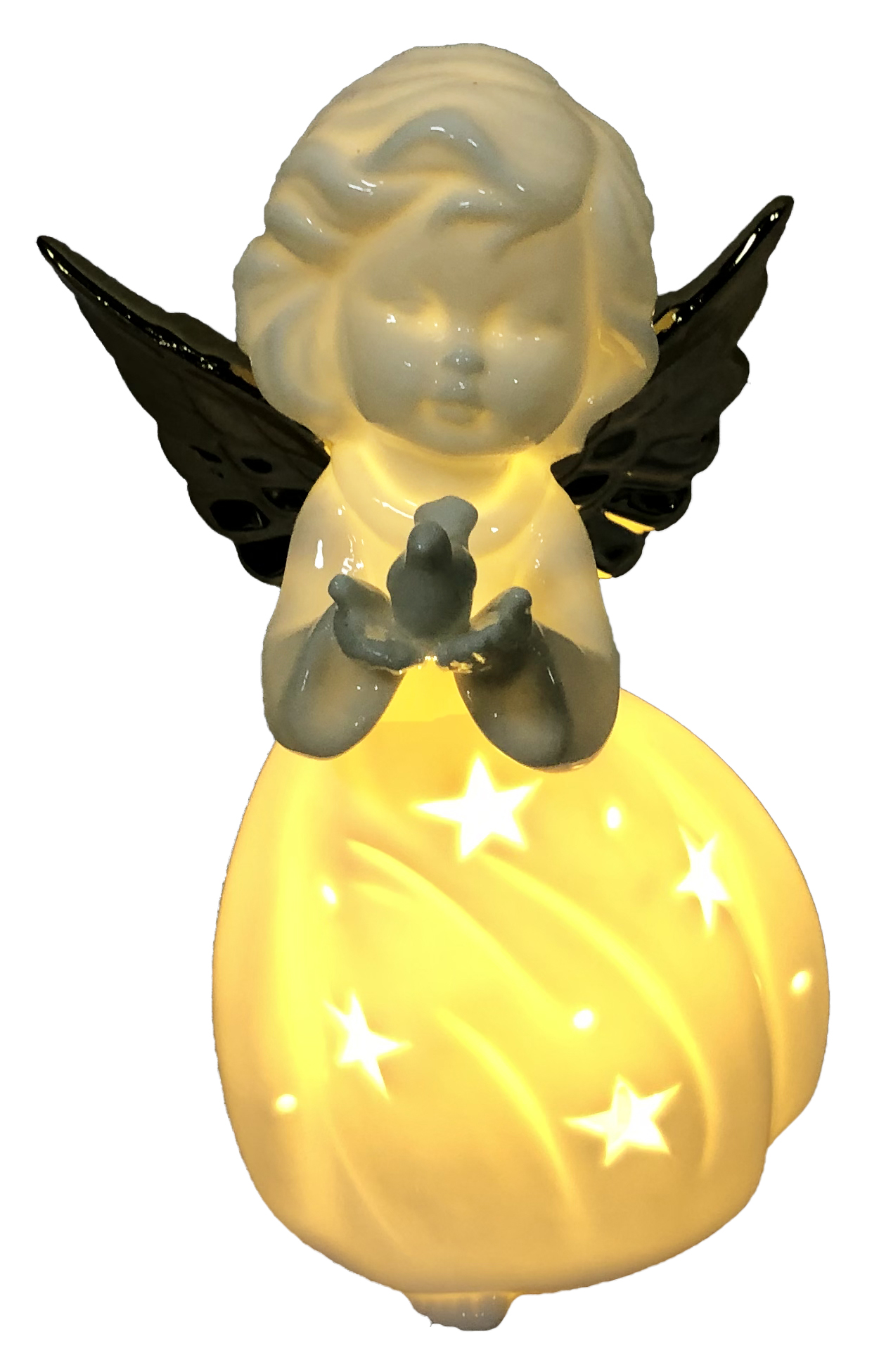 2086 Porcelain Boy & Girl Angel 18sets/Ctn