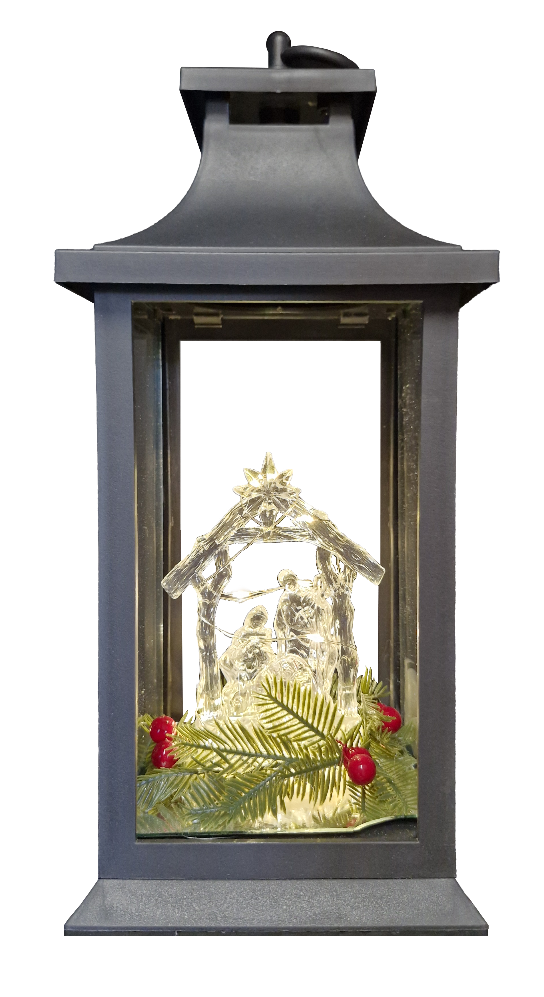 2087 Lantern with Nativity Scene 6/Ctn