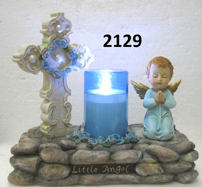 Angel Boy with LED Light - 2129 12/Ctn