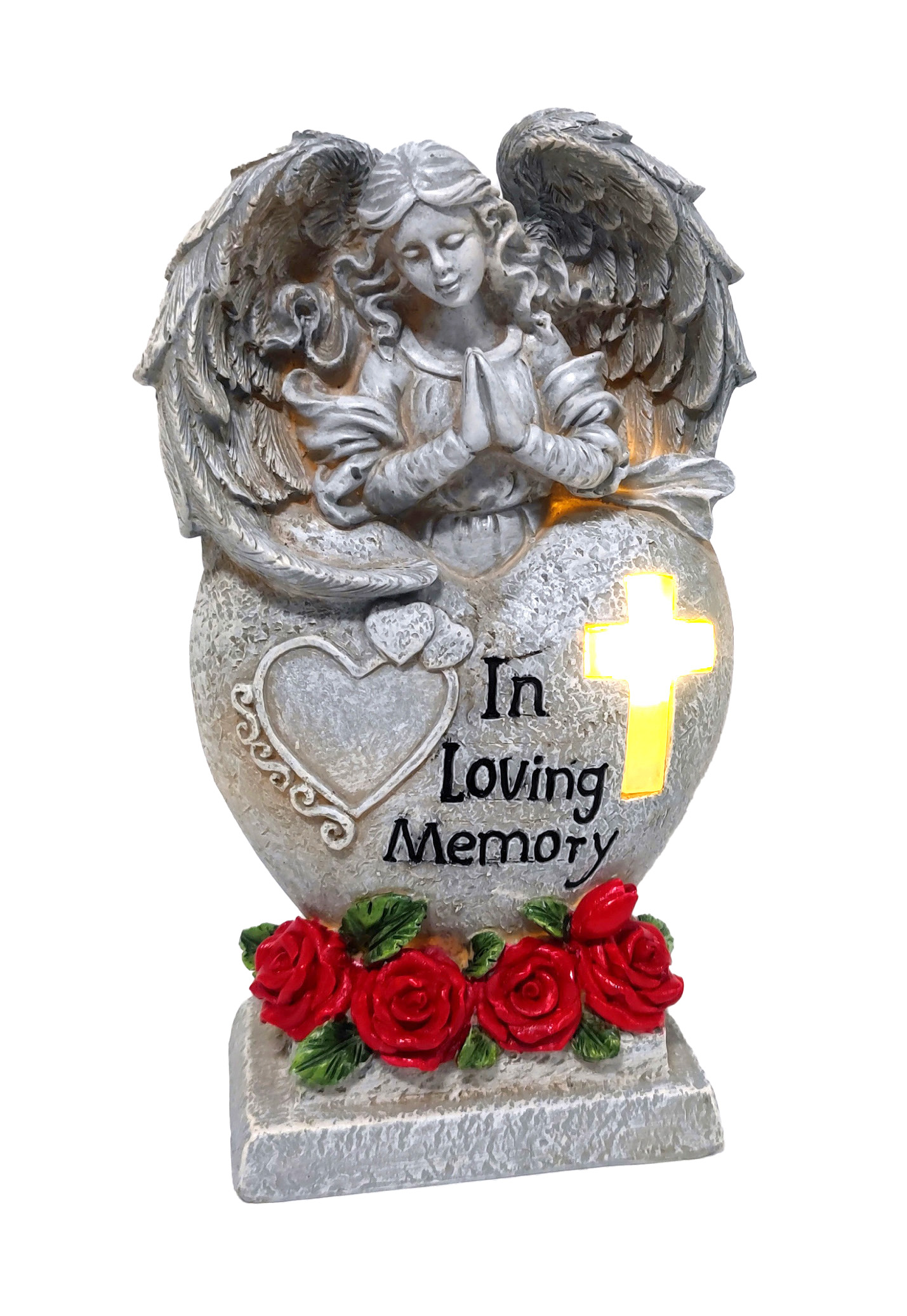6171 Praying Angel Heart  Solar 12/Ctn
