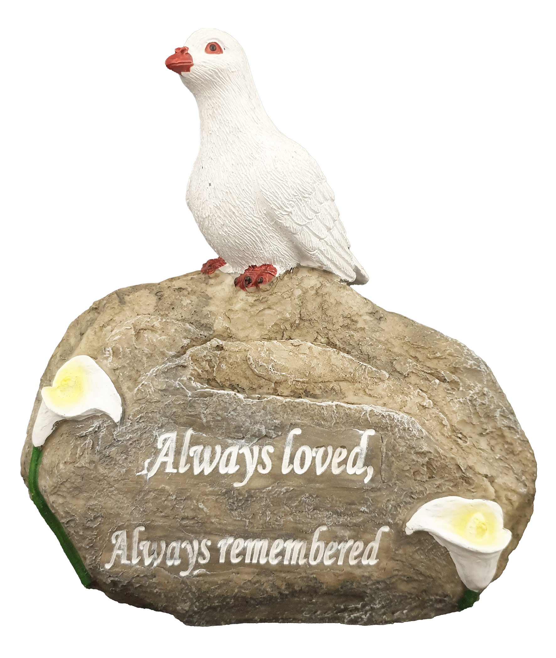 6127 Dove on Stone with Verse 12/ Ctn