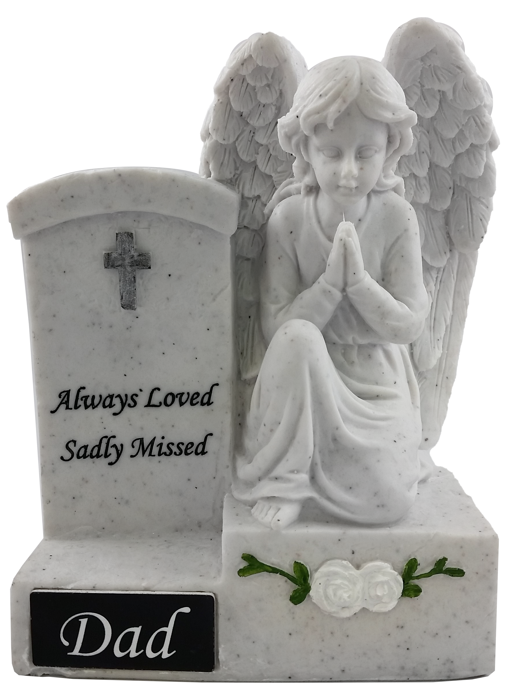 6136 Angel Headstone with Subject Tag 8/Ctn
