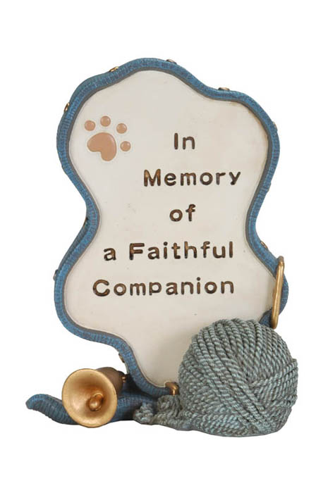Cat Memorial - Blue - 6143B