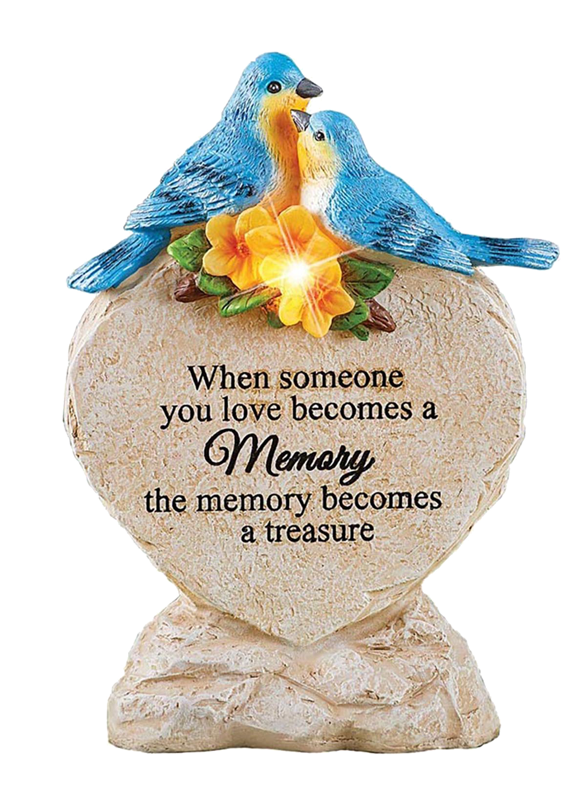 6164 Solar Bluebird Plaque with Verse 8/Ctn