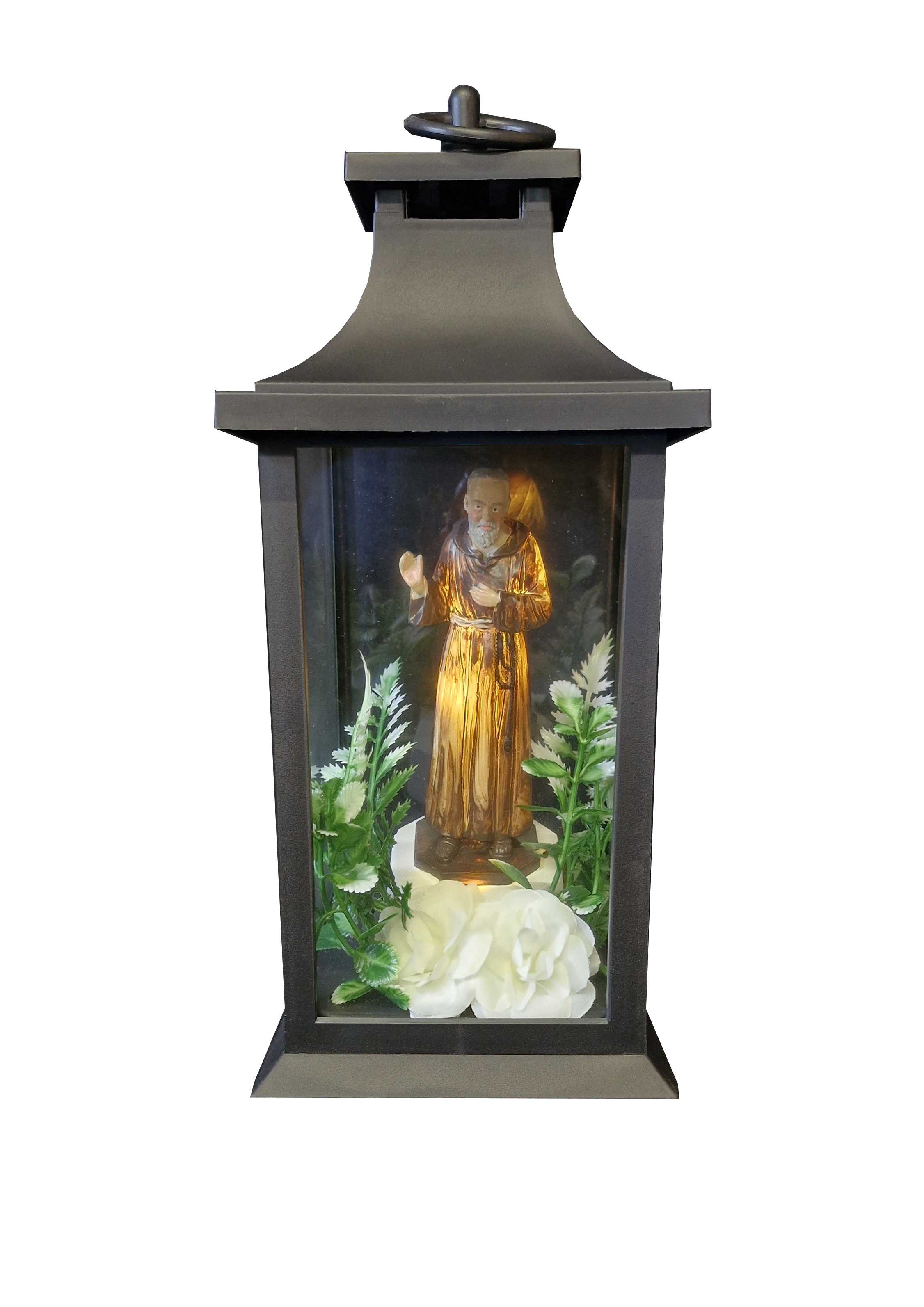 6215 Black Lantern Padre Pio 6/Ctn