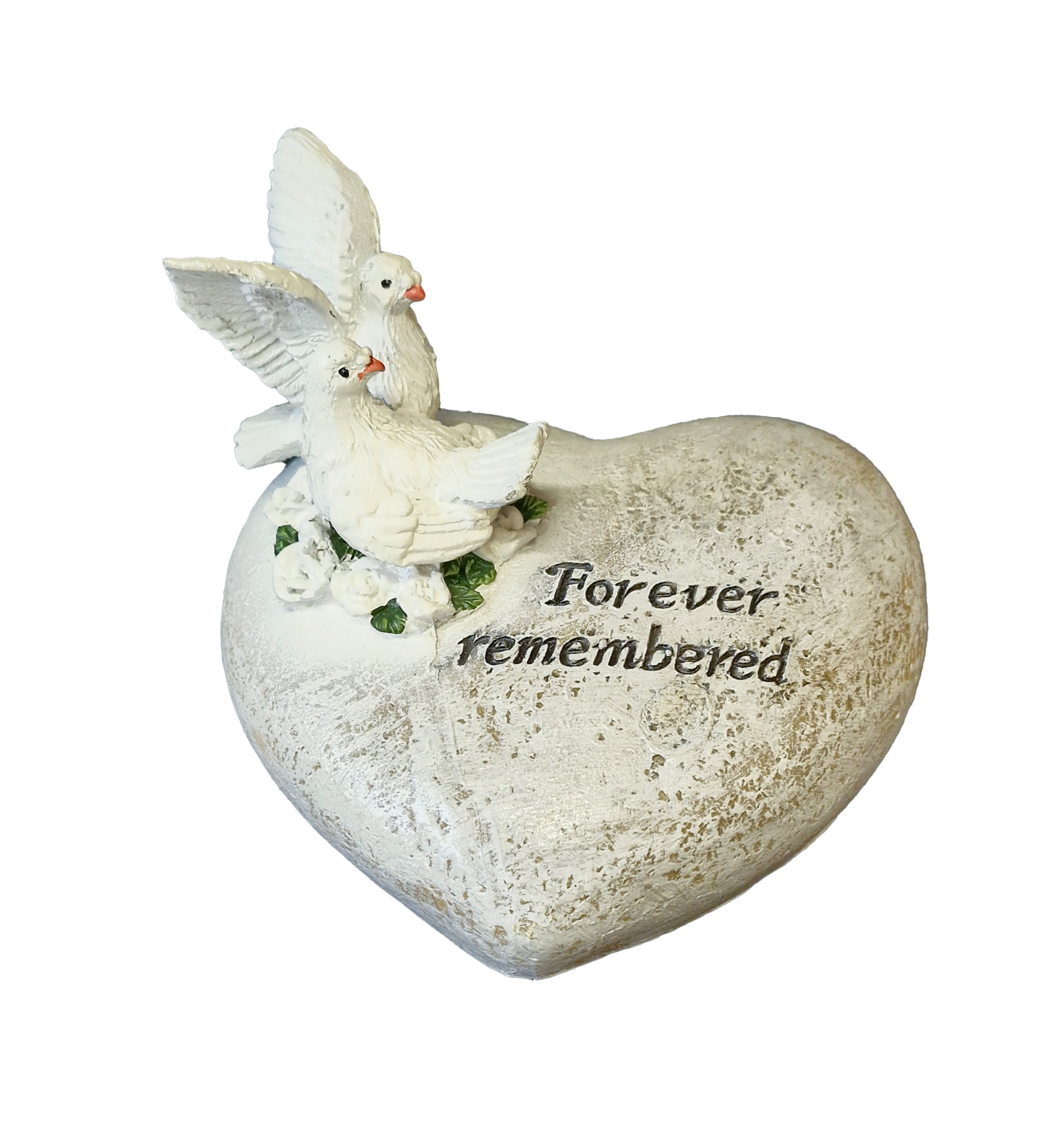 6219 Dove Heart Plaque 12/Ctn