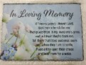 6226 ILM Flower Slate Plq 6/Ctn