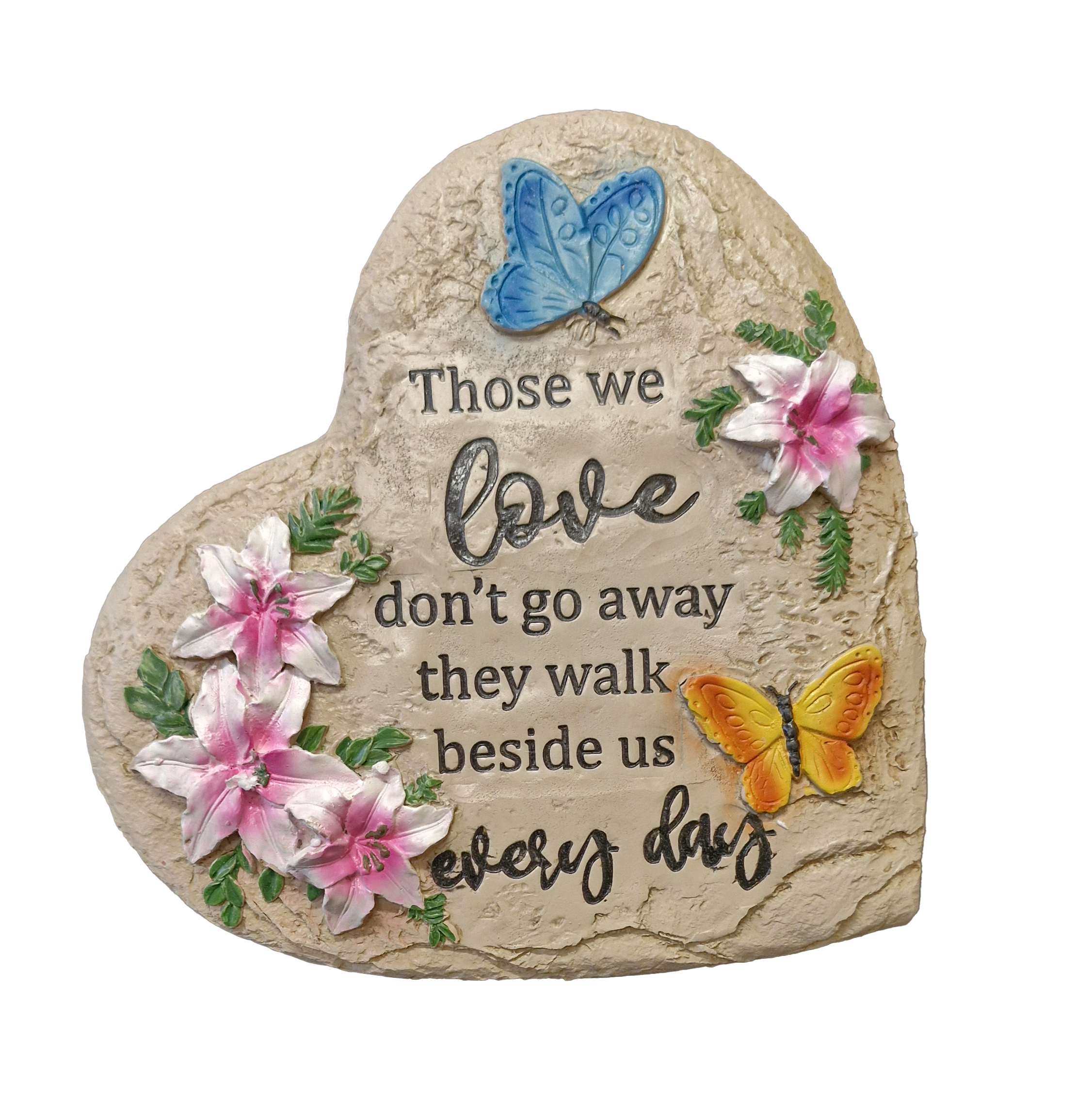 6236 Butterfly & Flowers Heart 12Ctn