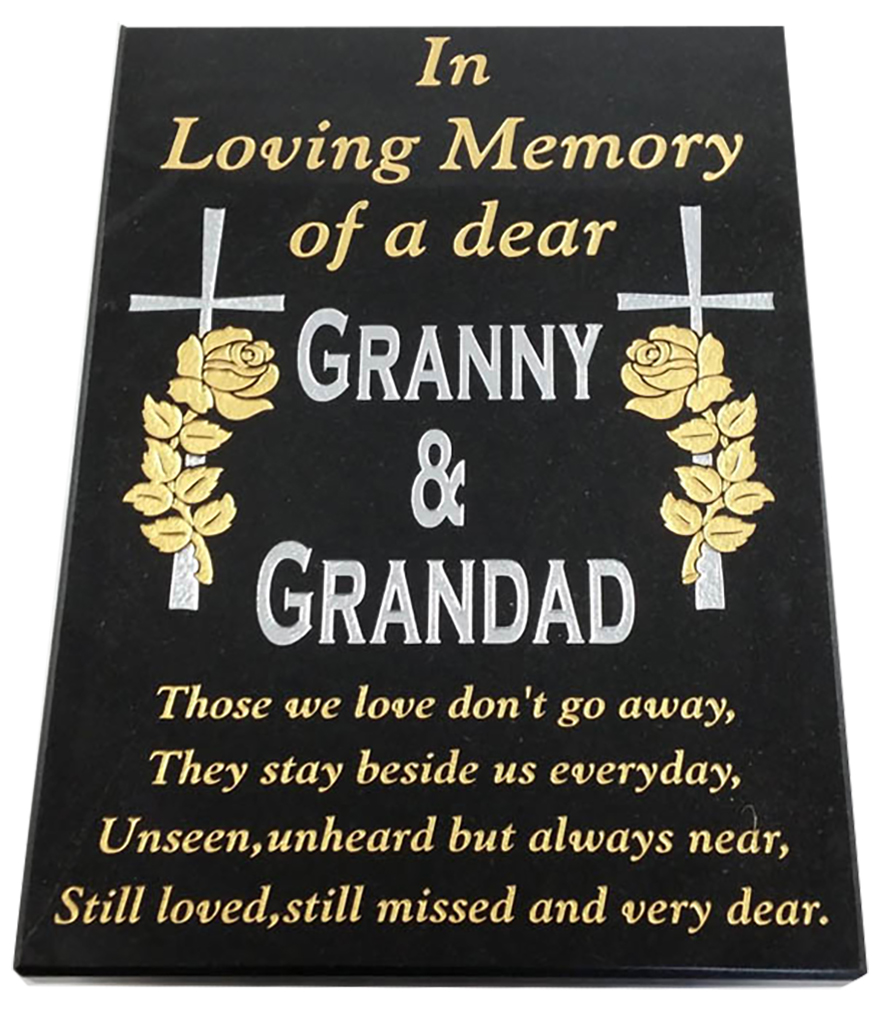 Extra Large Personalised Plaque - Vertical - 9100