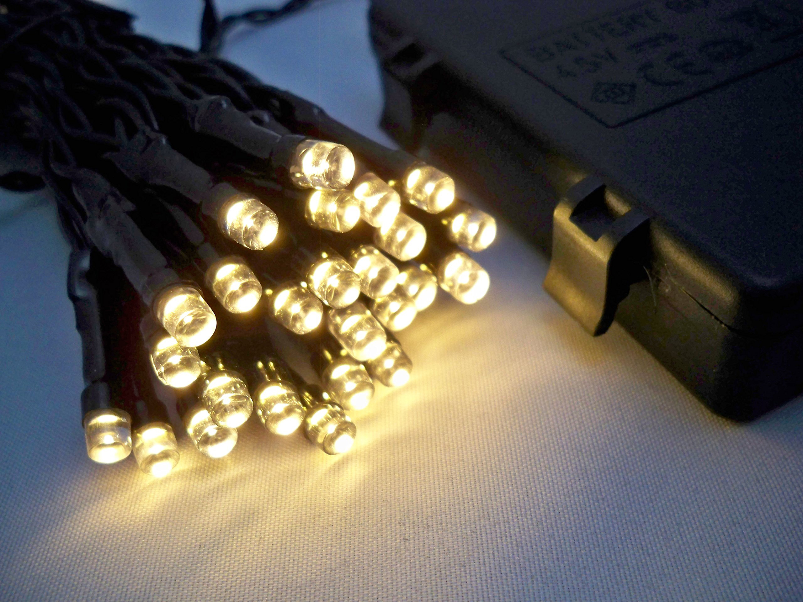 CH1218 200 Warm White LED String Battery Lights 36/Ctn