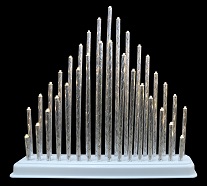 CH1102 33L Silver Candle Bridge 8/Ctn