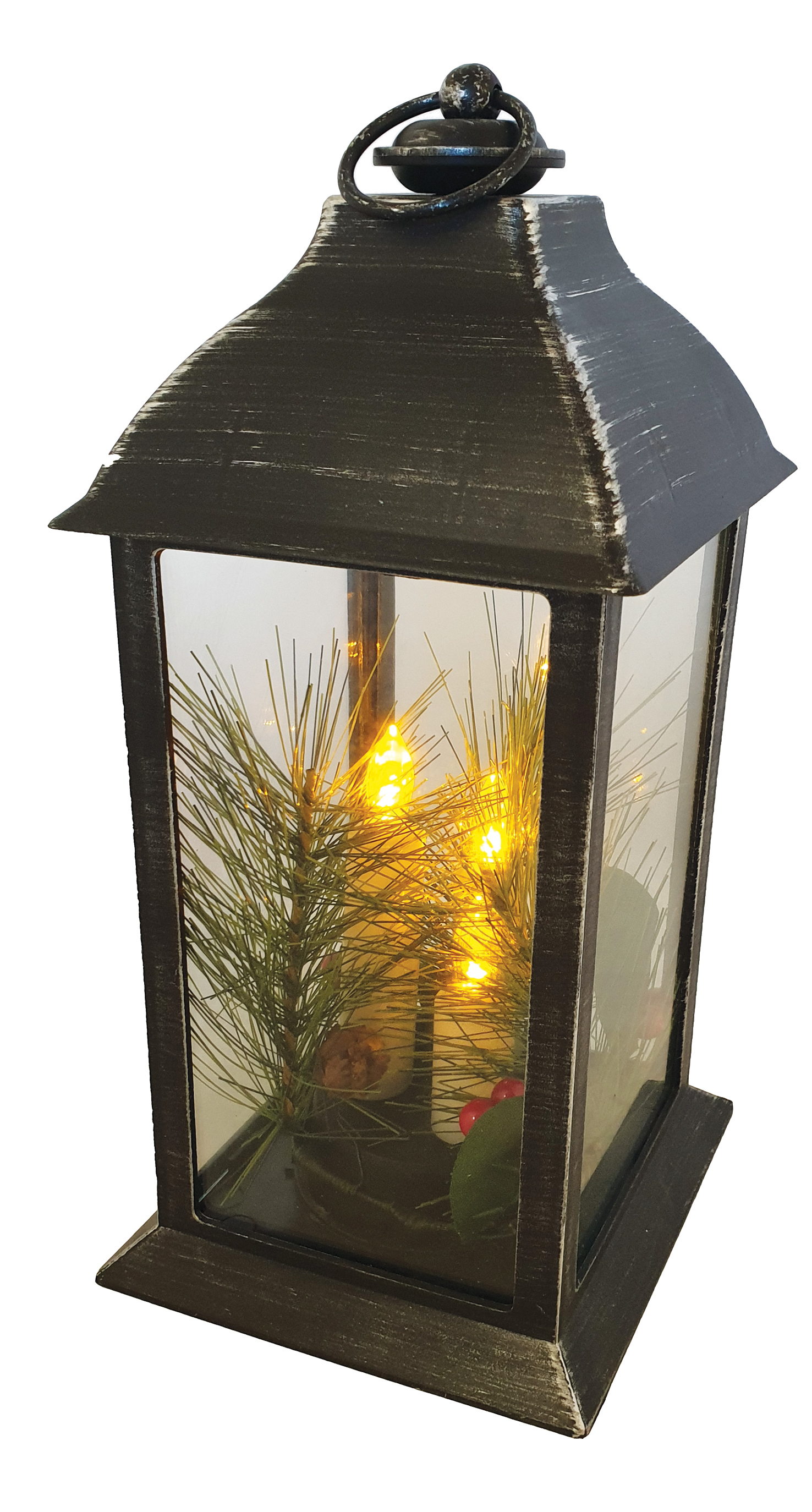 CH1103 Black Christmas Lantern 6/Ctn