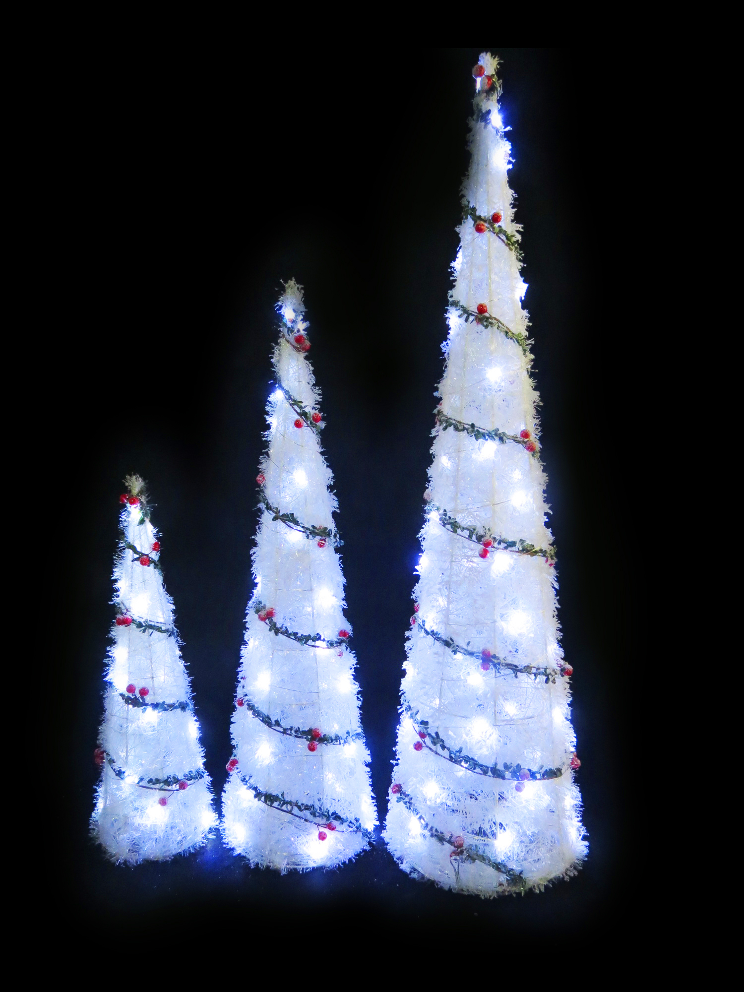 CH1165 Christmas Cones 6set/Ctn (18pcs)