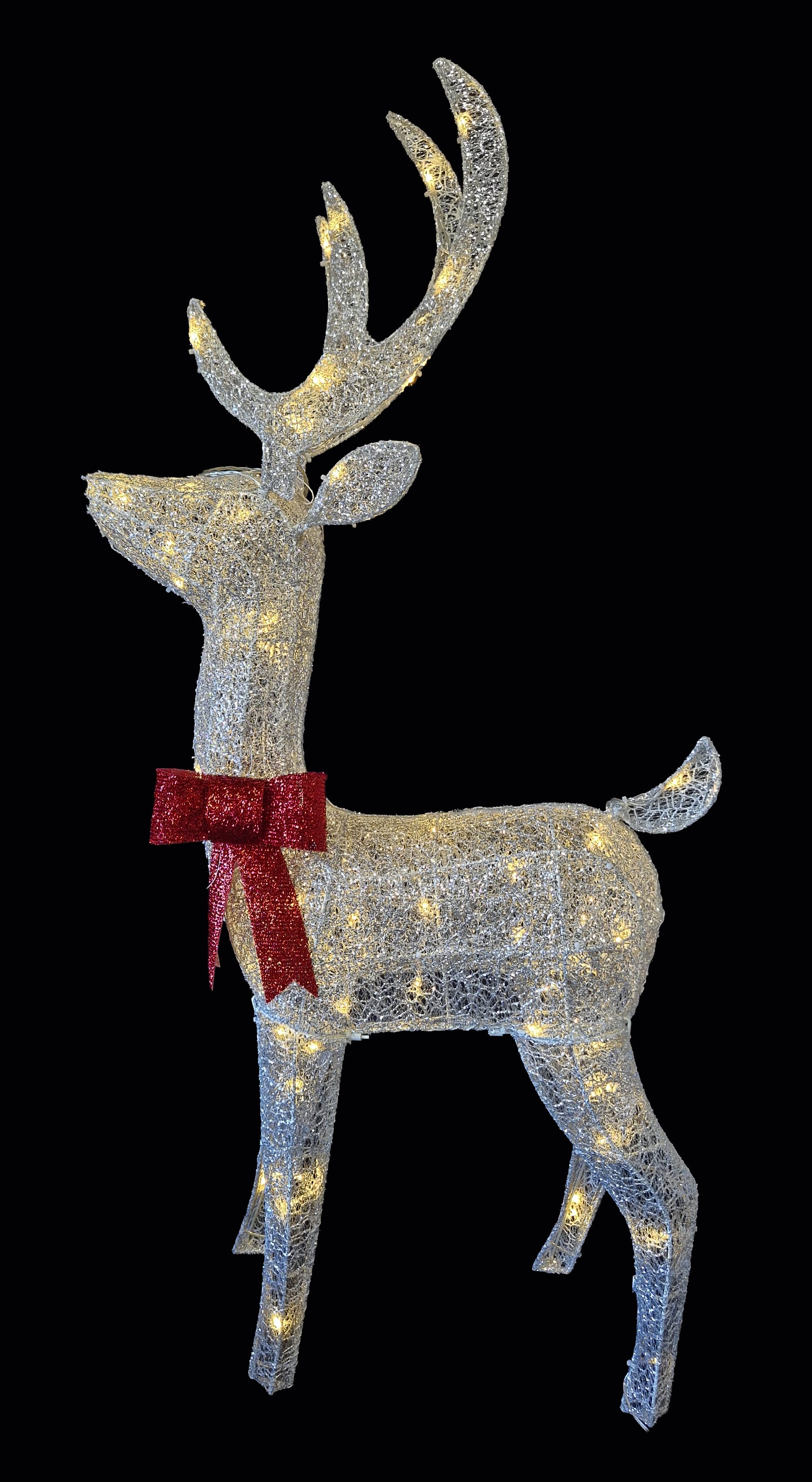 CH1239 Silver Reindeer 2/Ctn