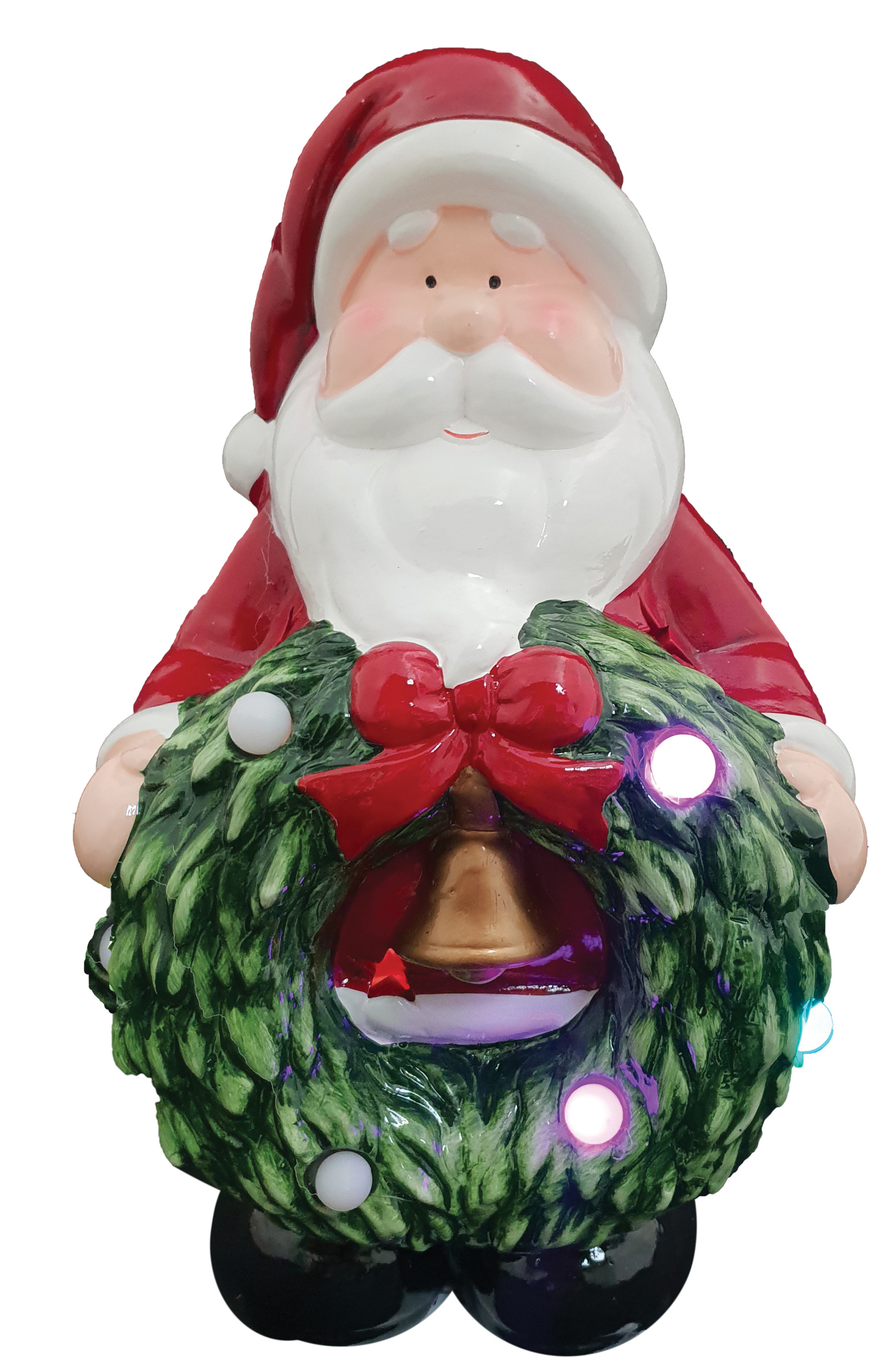 CH215 29.5cm Ceramic Santa 6/Ctn