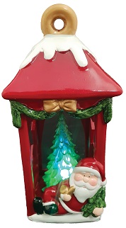 CH218 Red Ceramic Lantern 24/Ctn