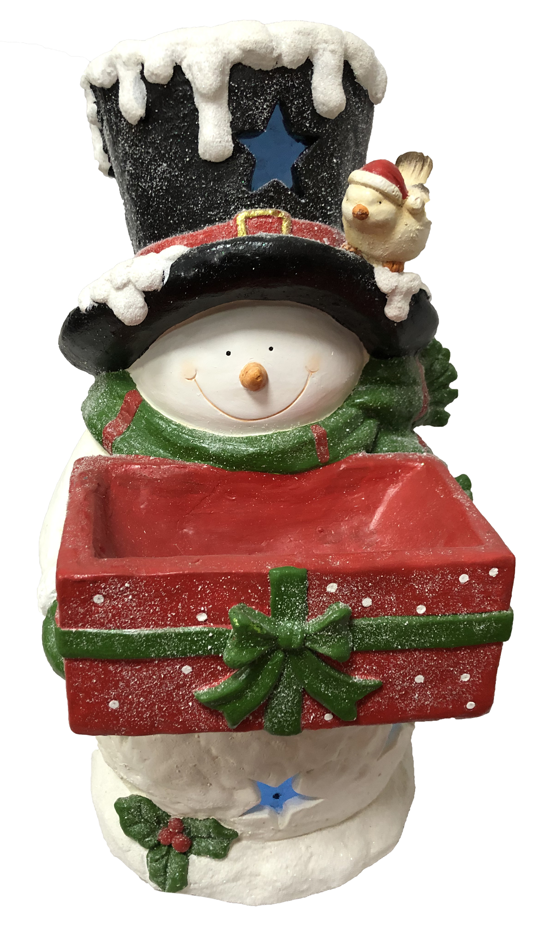 CH384 Snowman with Treat Bowl 1/Ctn