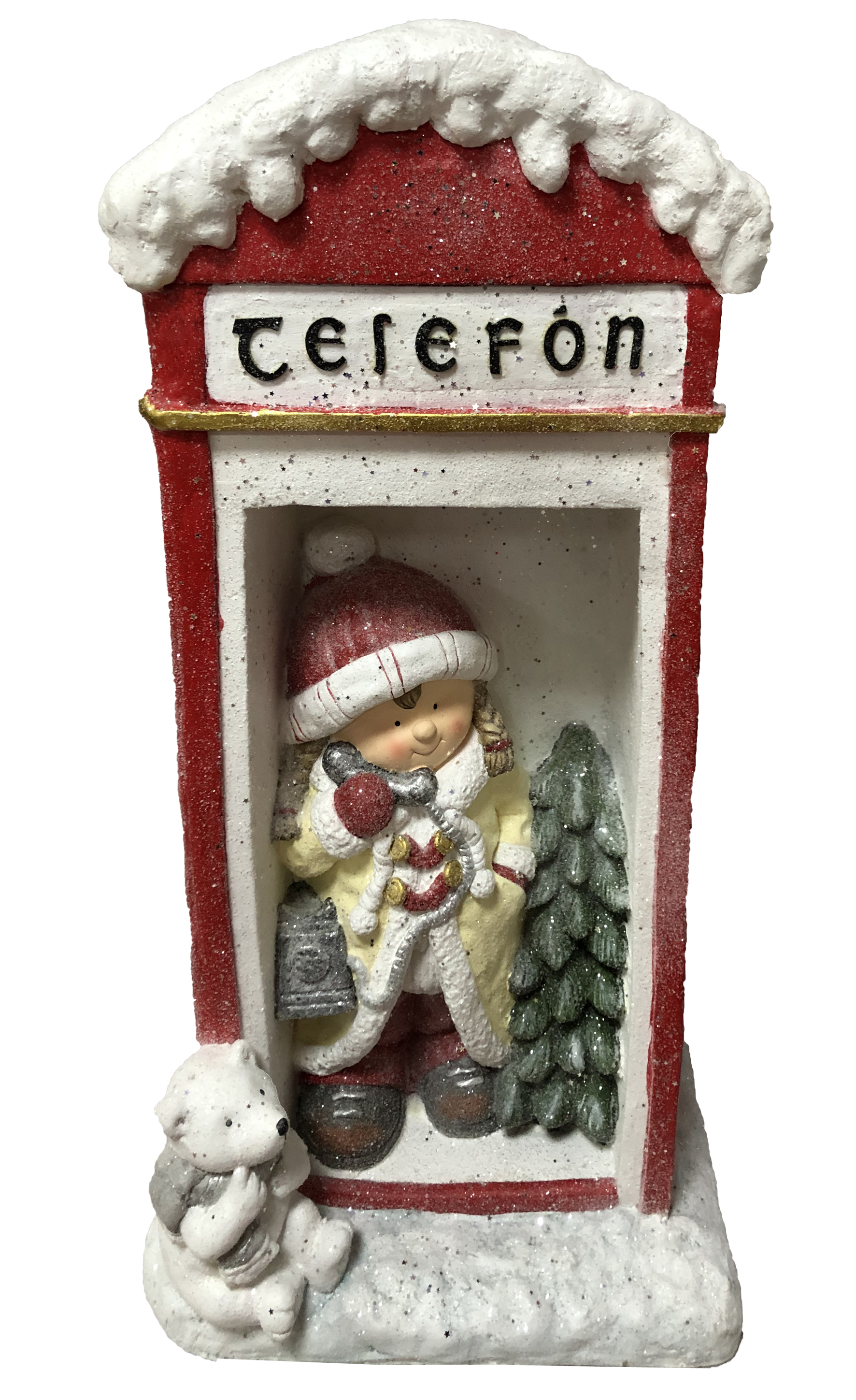CH420 Child in Red Telephone Box  1/Ctn