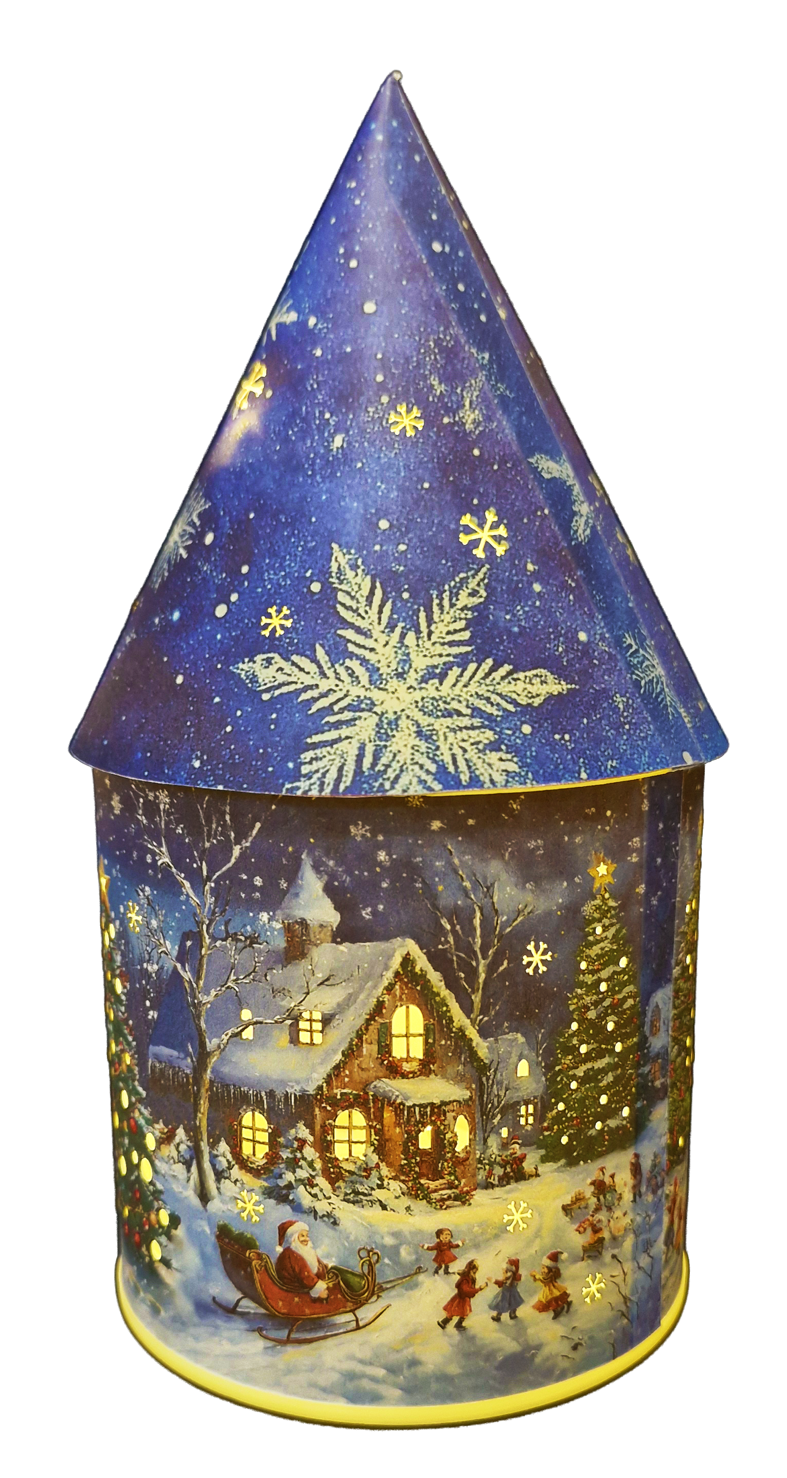 CH5002 Paper Lantern Village Scene 12/Ctn