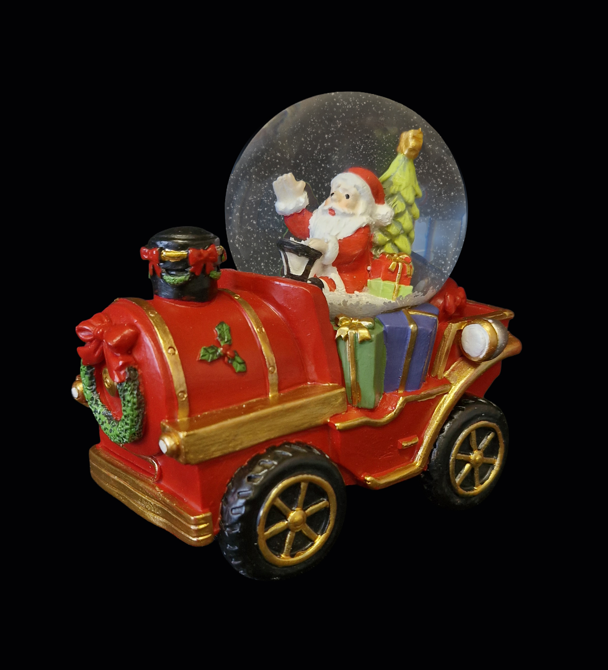 CH5060 Snow Globe Train 18/Ctn