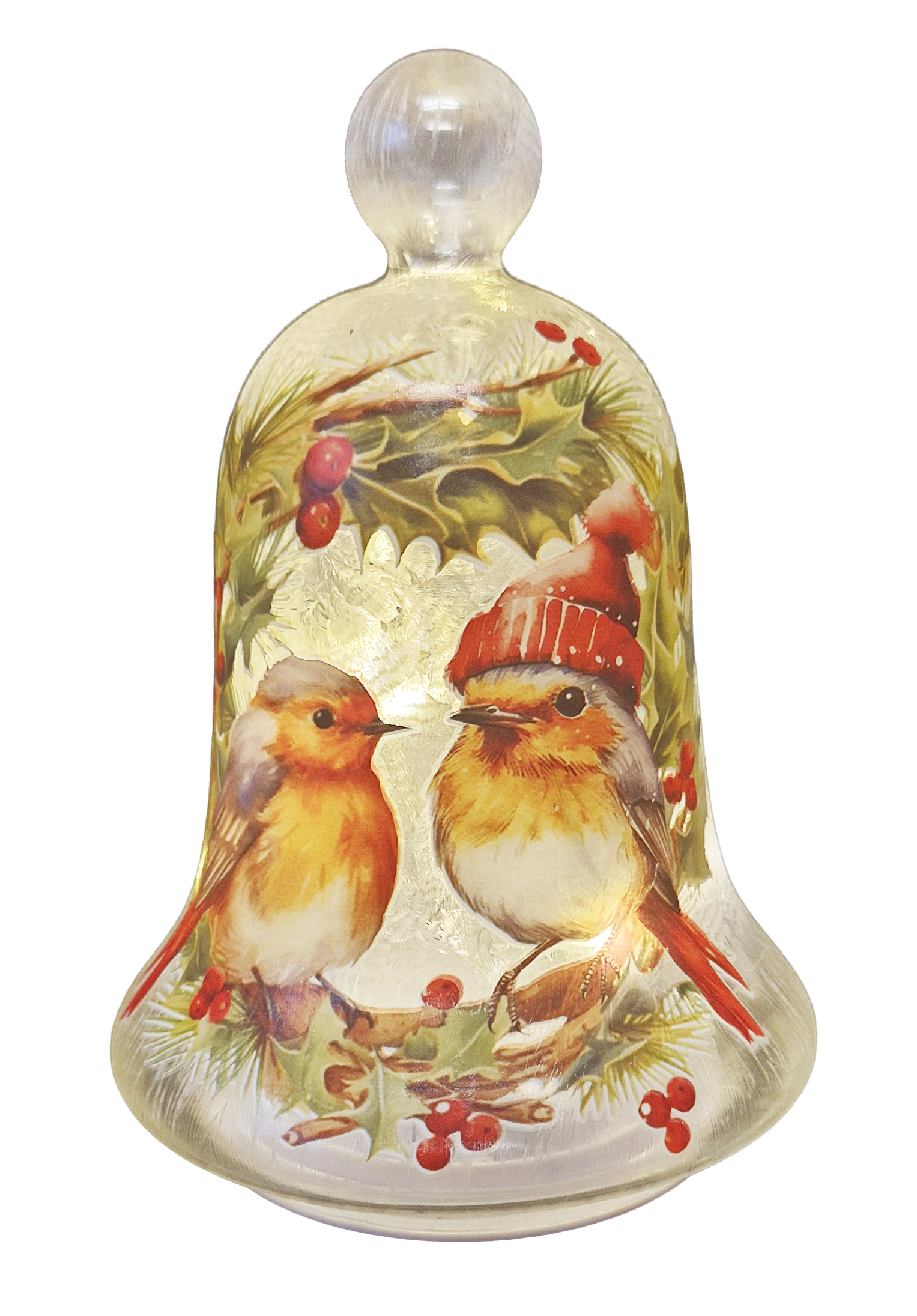 CH5096 17cm Glass Bell 24/Ctn