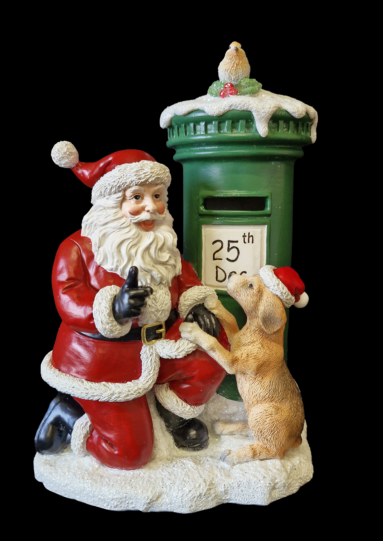 CH5146 Santa with his dog 4/Ctn