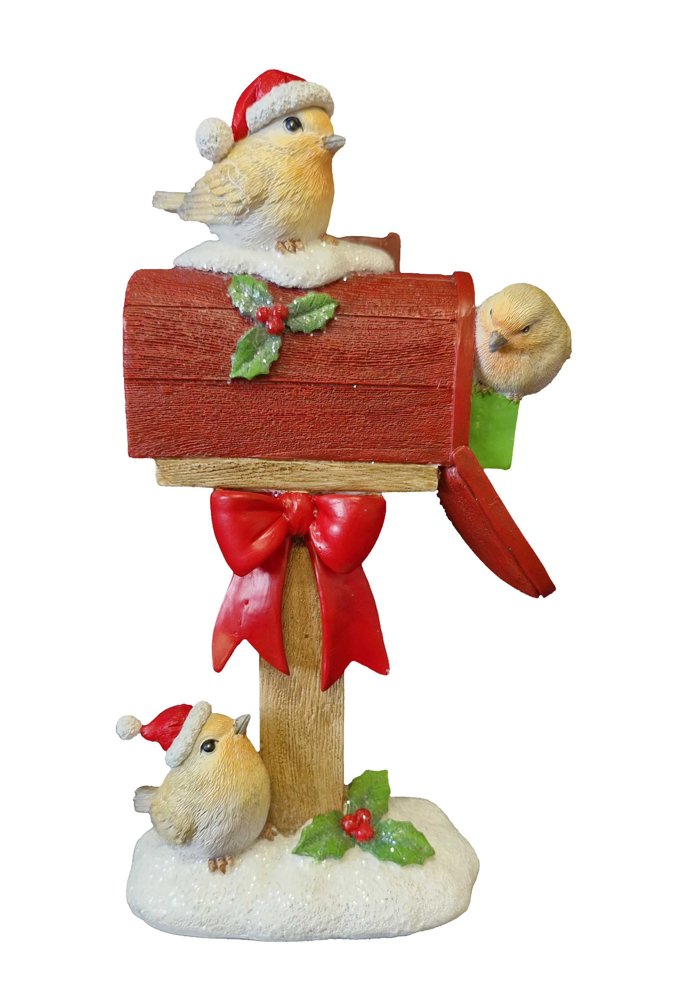 CH5158 Robin on Red Mail Box 8/Ctn