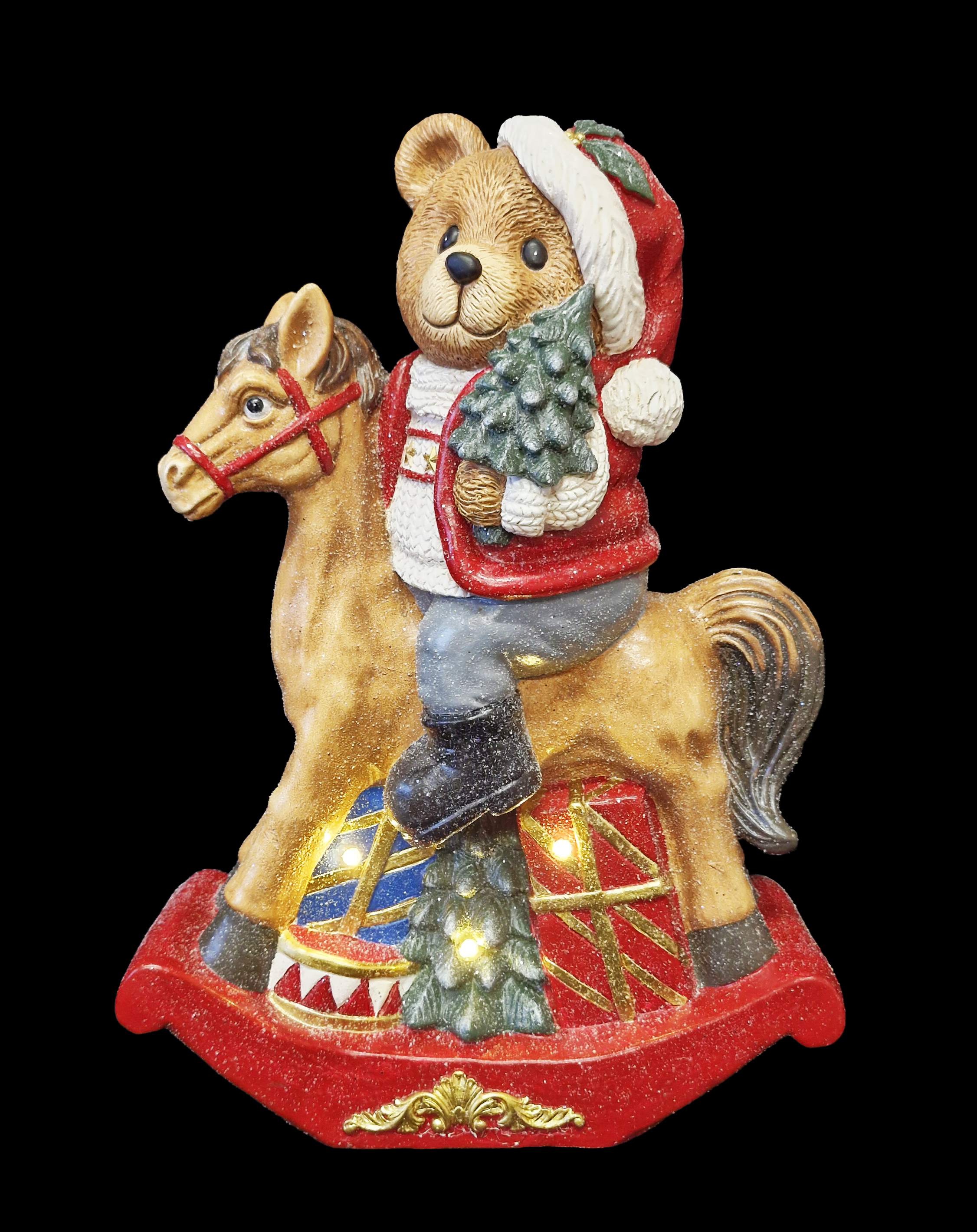 CH5167 Bear on Rocking Horse 1/Ctn