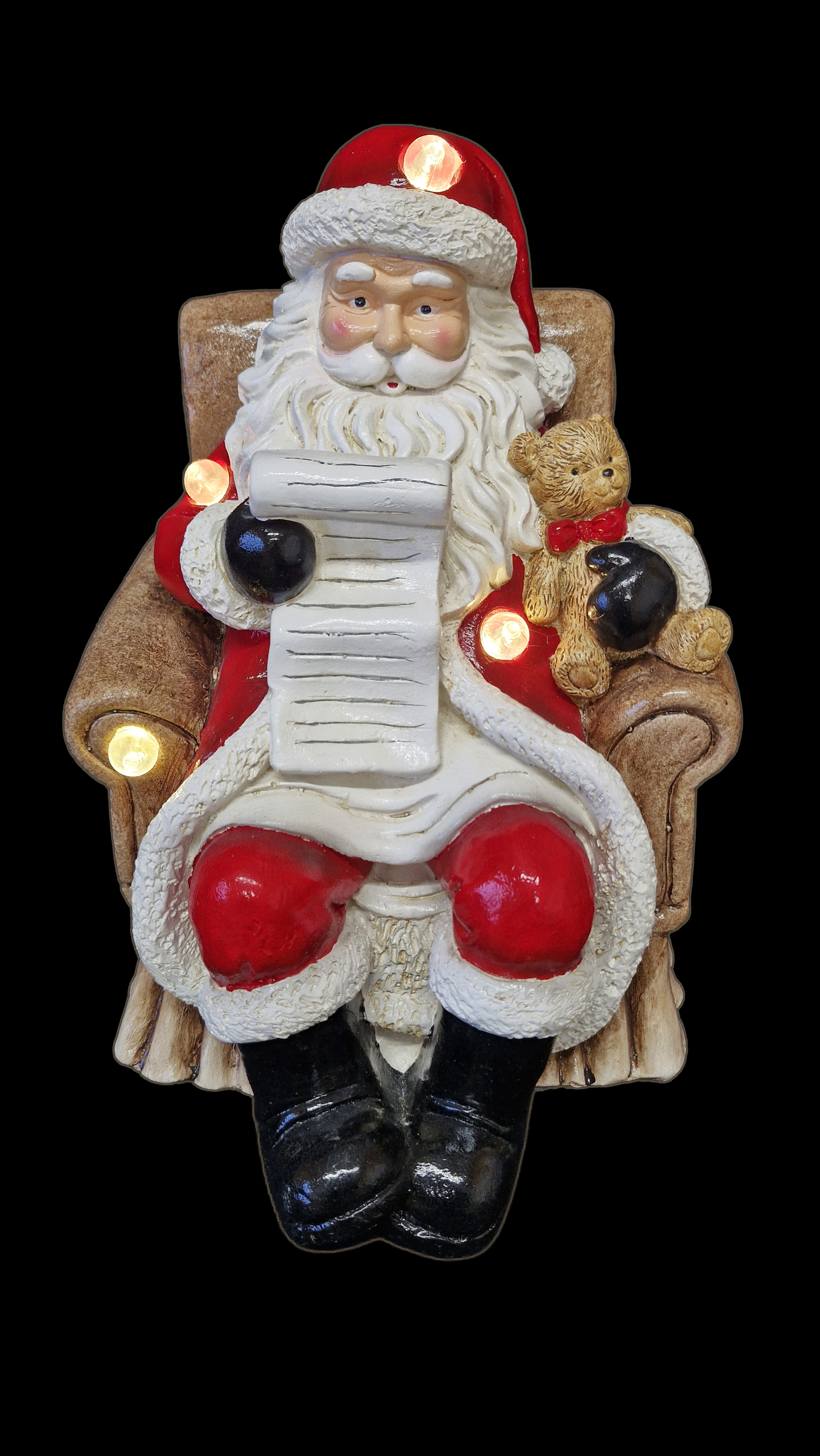 CH5173 Santa on Armchair 2/Ctn