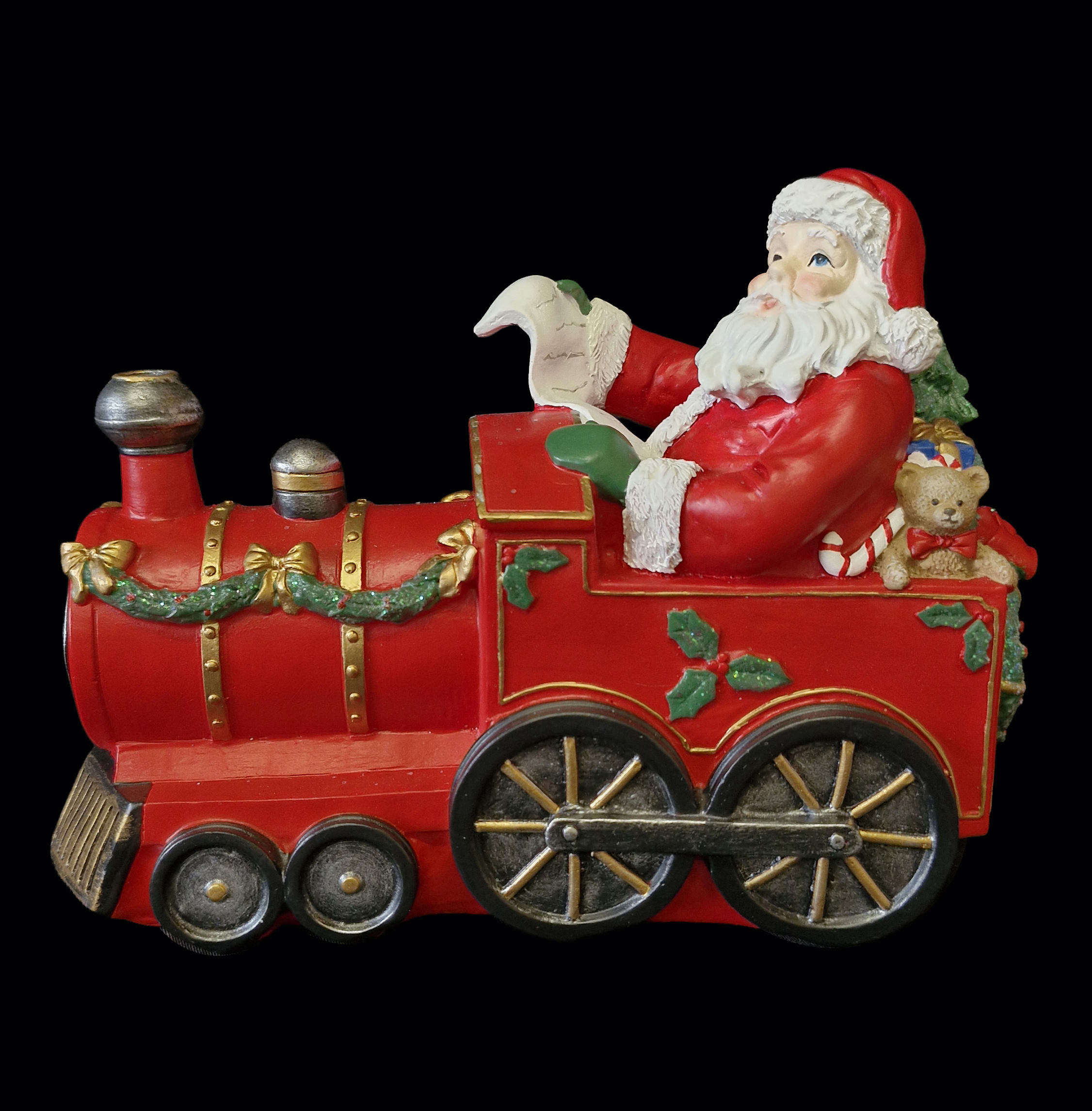 CH5186 Santa in Train 4/Ctn