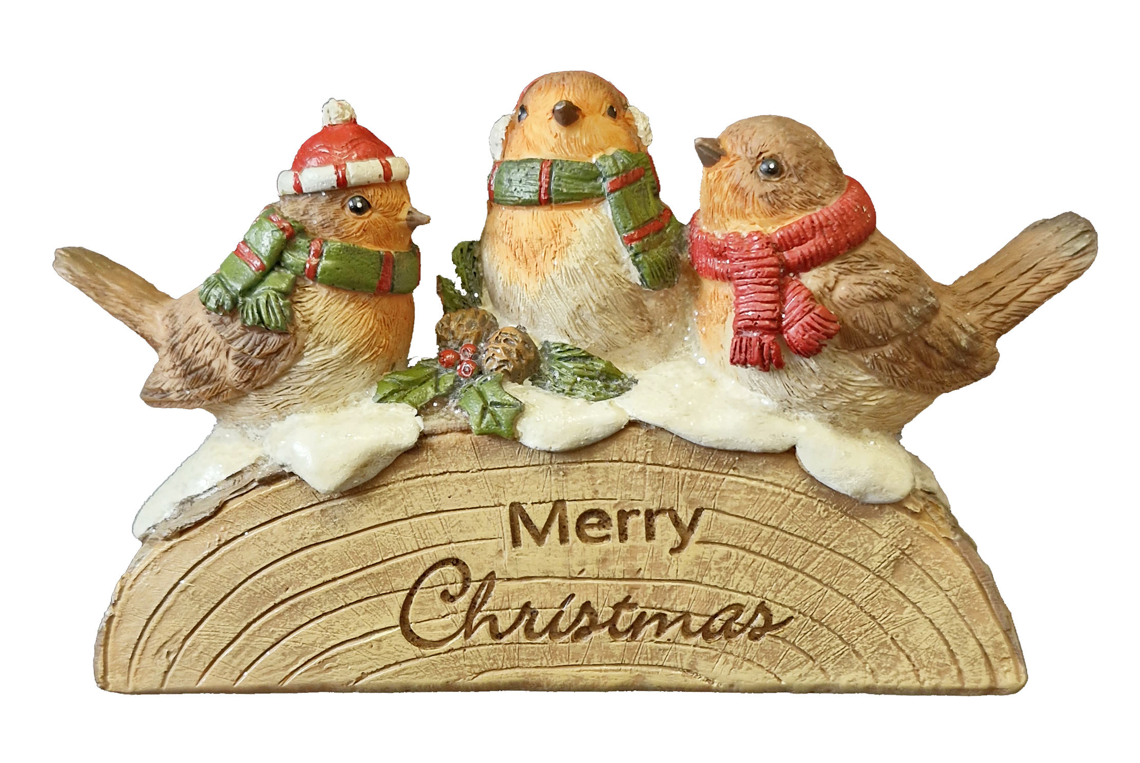 CH5195 Robins on Log 32/Ctn