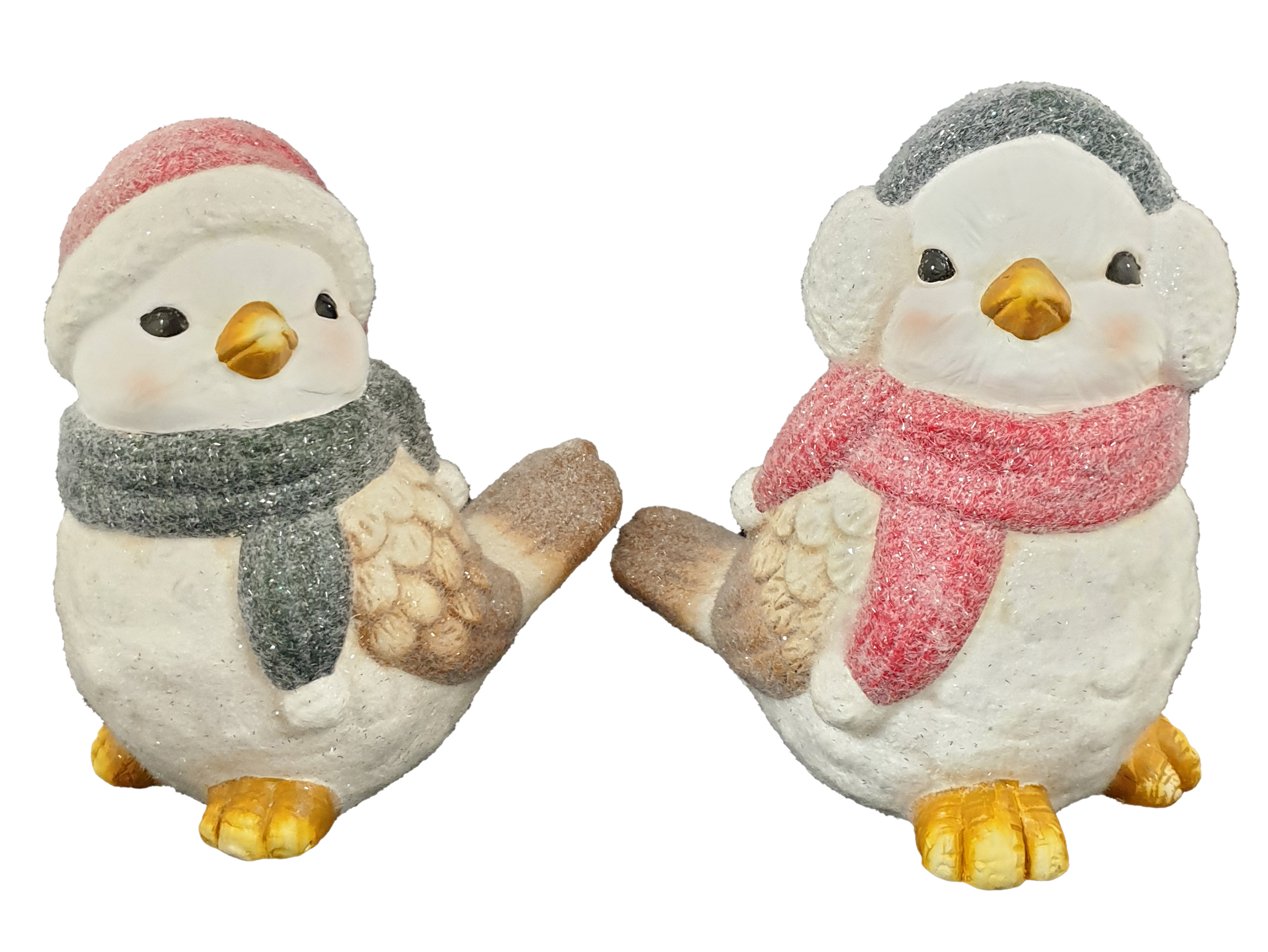 CH536 Ceramic Bird pair 16pcs /ctn (8sets)