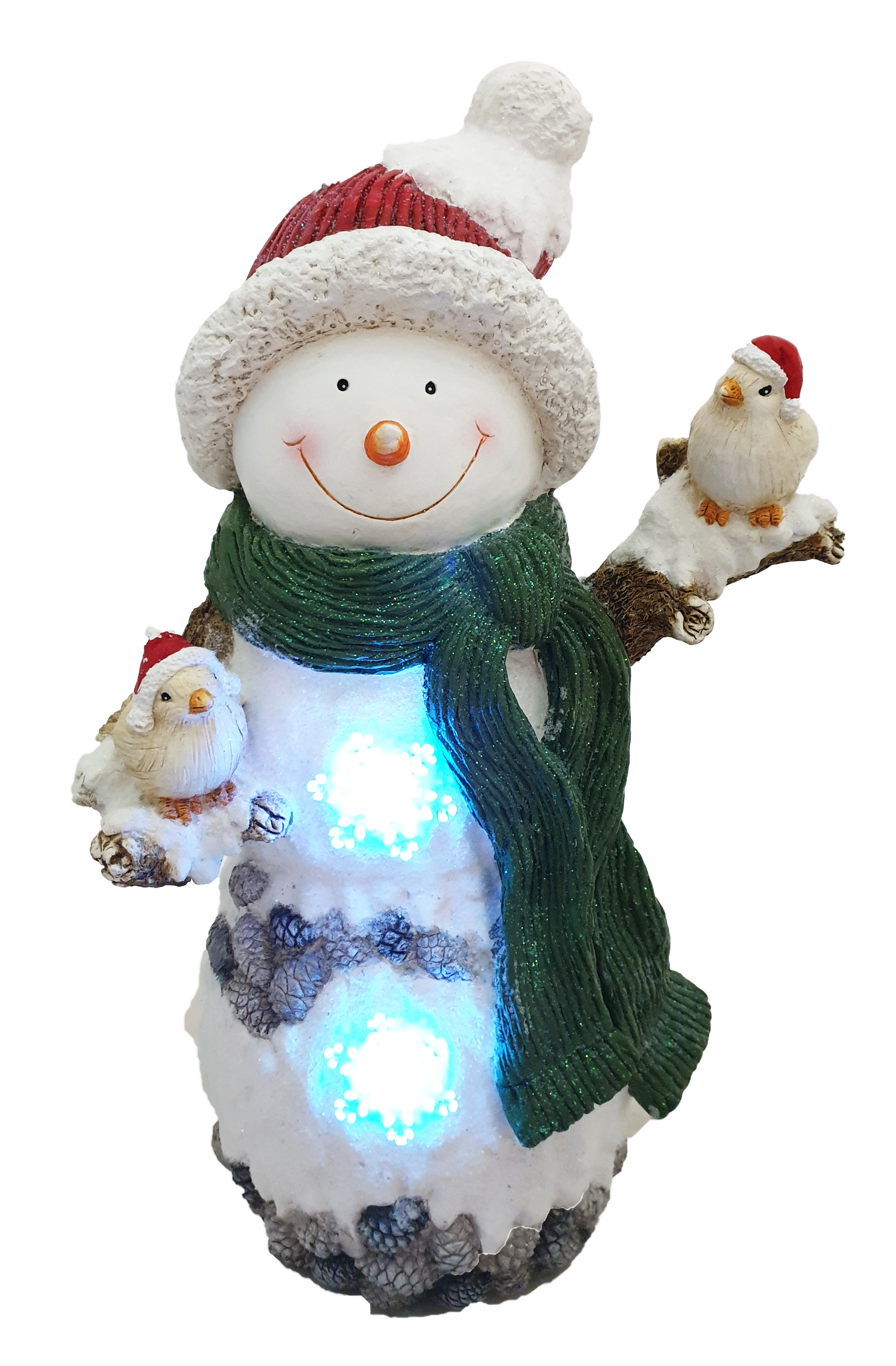 CH586 Snowman with LED lighs 1/Ctn
