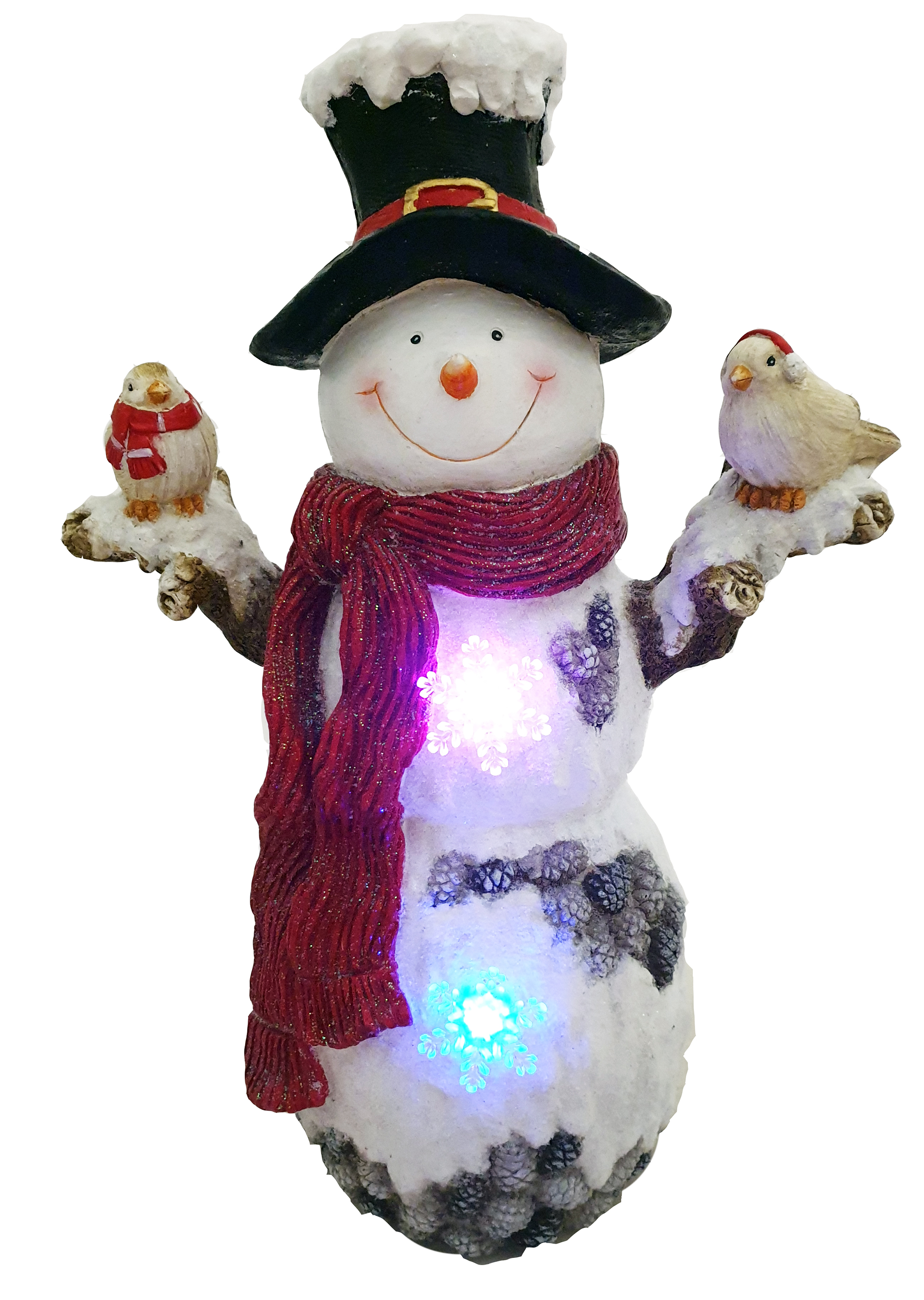 CH618 Snowman with Top Hat 2/Ctn