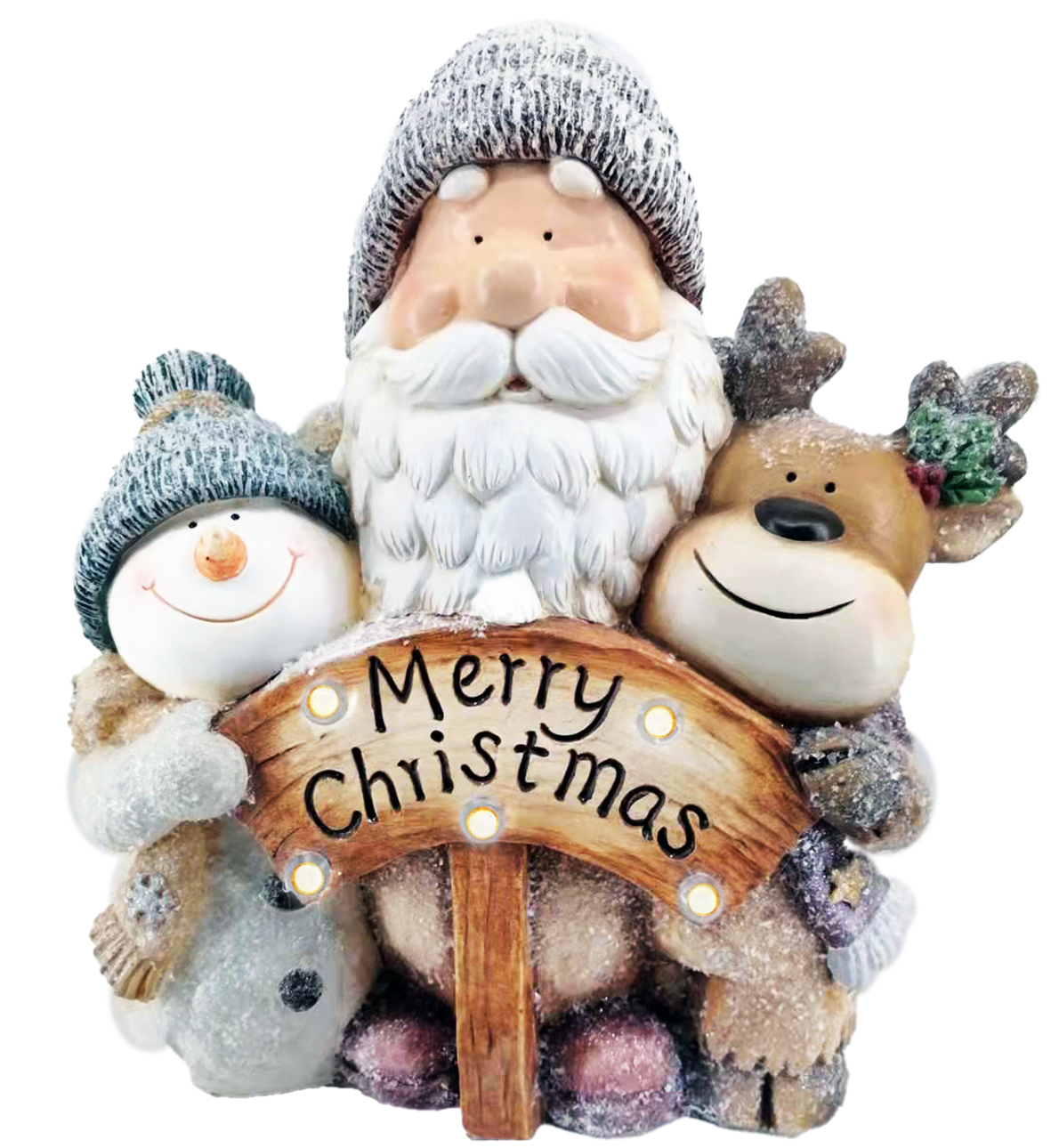 CH623 Santa Snowman & Reindeer 2/Ctn