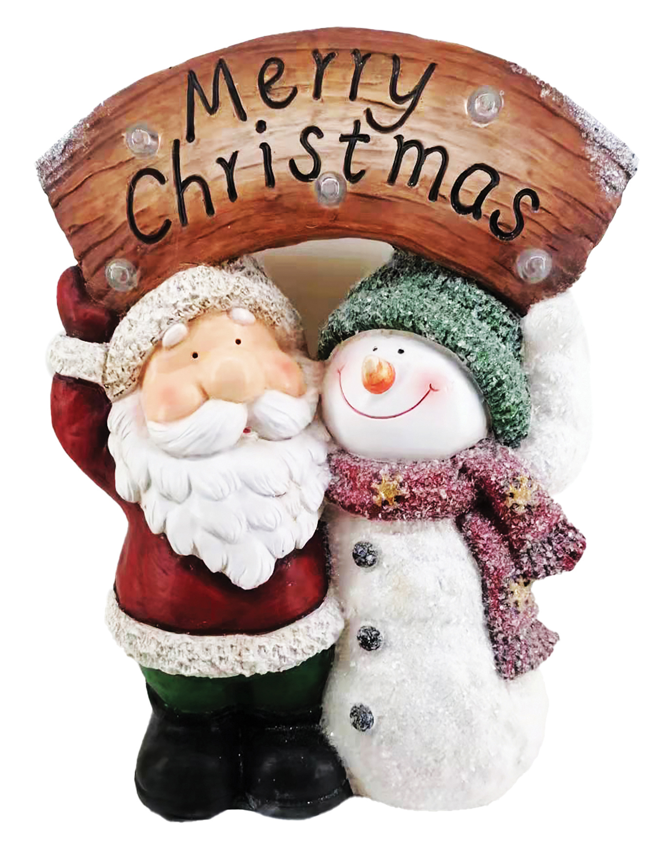 CH625 Santa & Snowman 2/Ctn