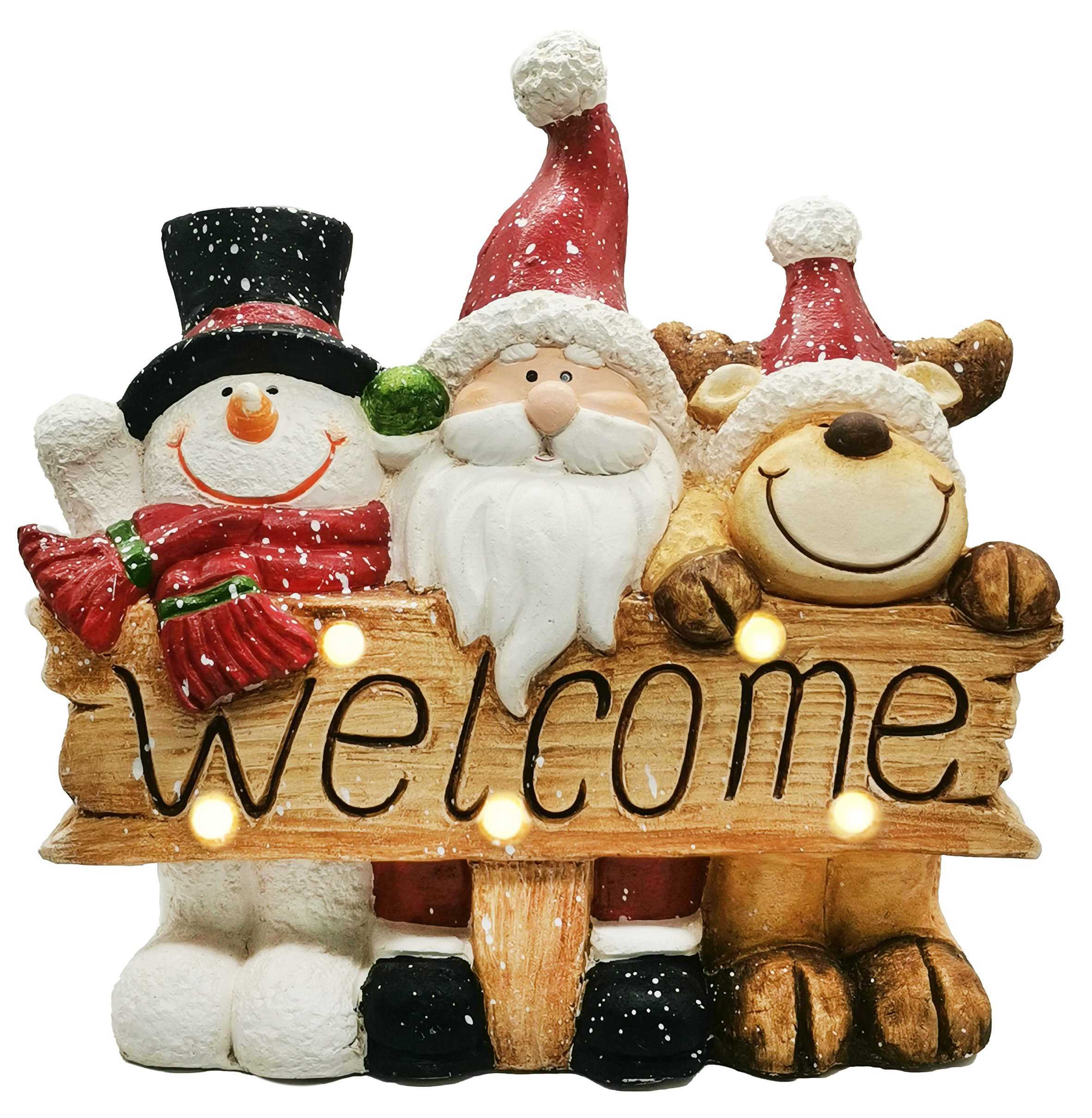 CH626 Santa Snowman Reindeer 1/Ctn