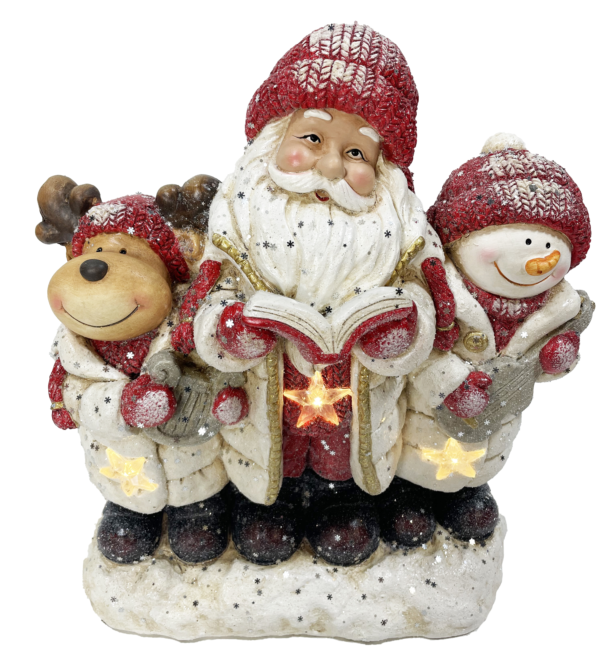 CH627 Santa Reindeer Snowman 2/Ctn