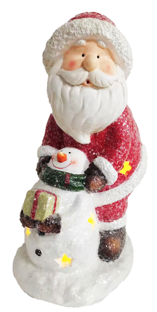 CH644 Santa and Snowman 4/ Ctn