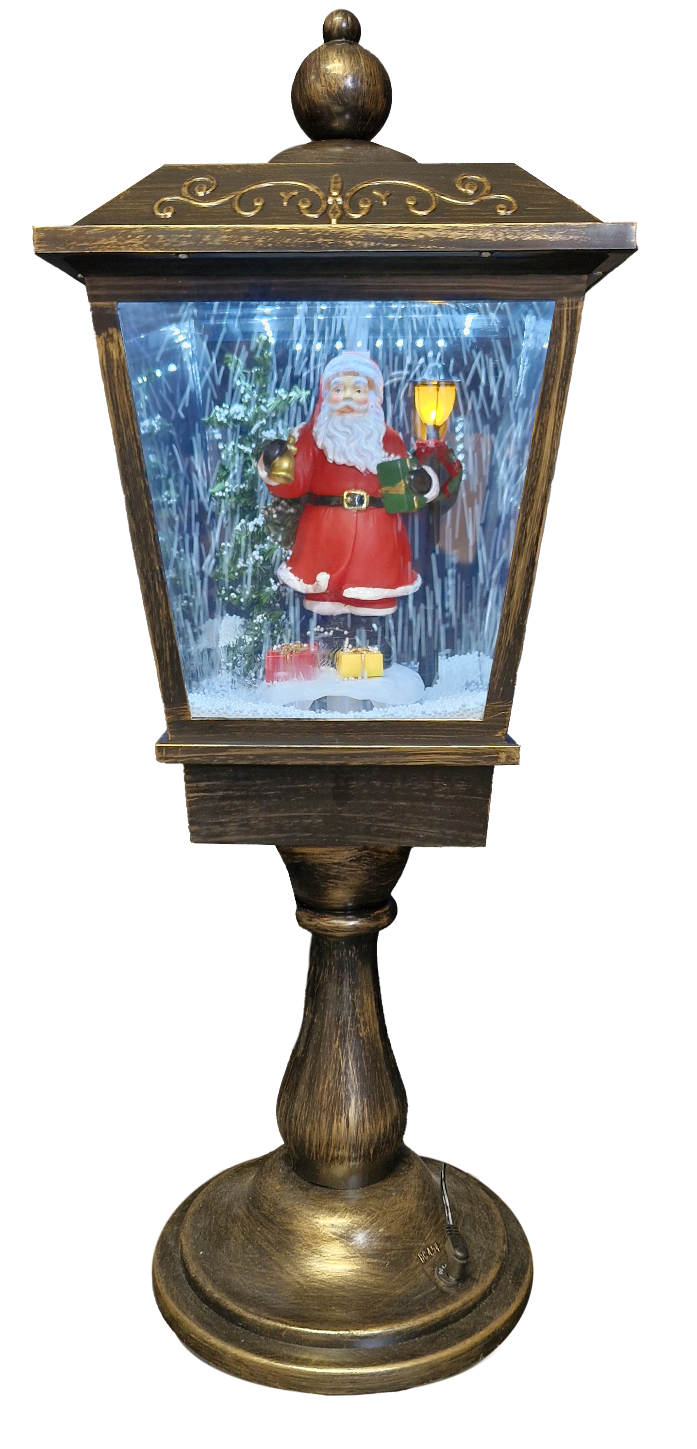 CH699 Santa Lantern on Stand 2/Ctn