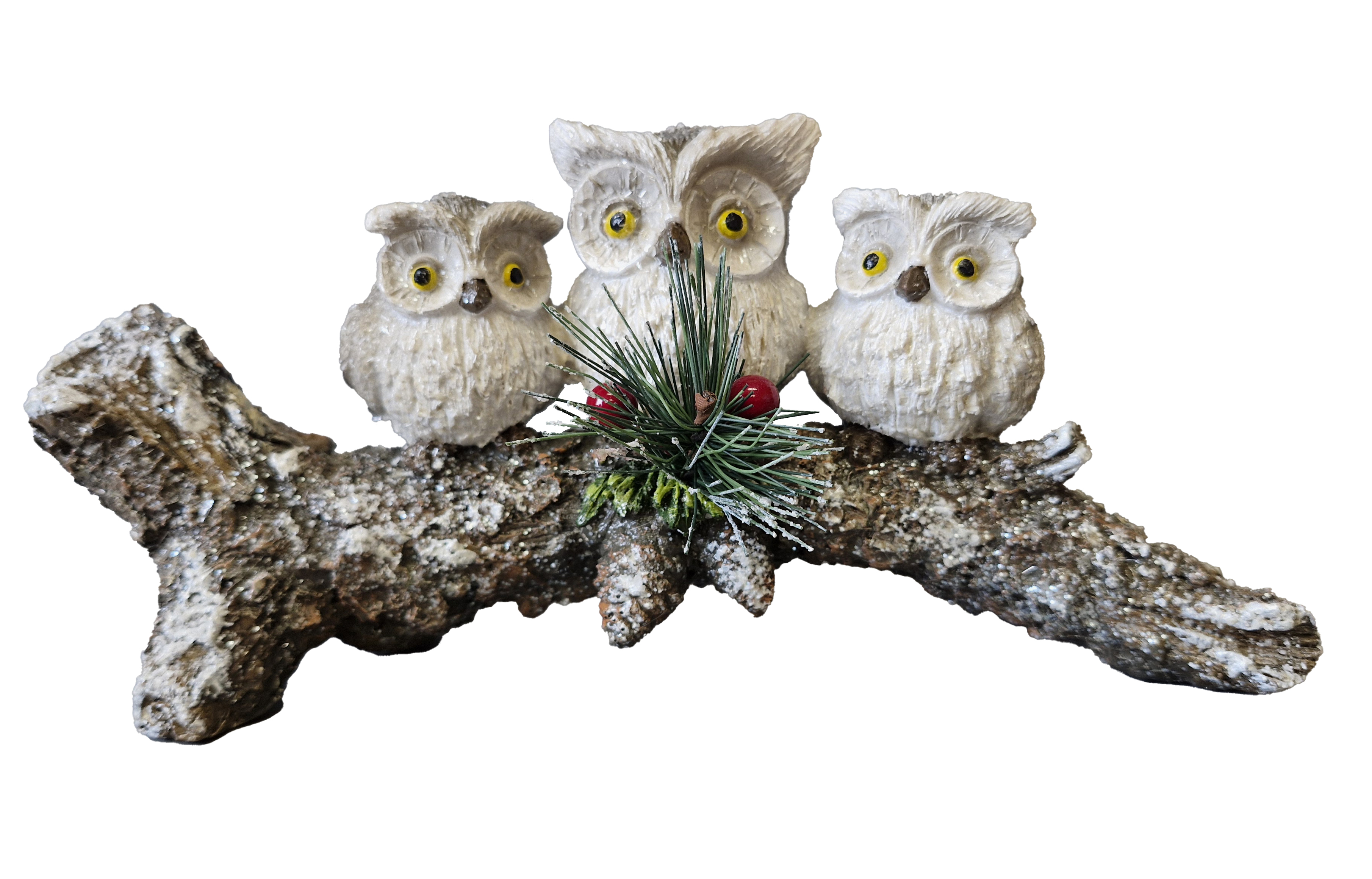 CH795 Owls on Log 24/Cnt