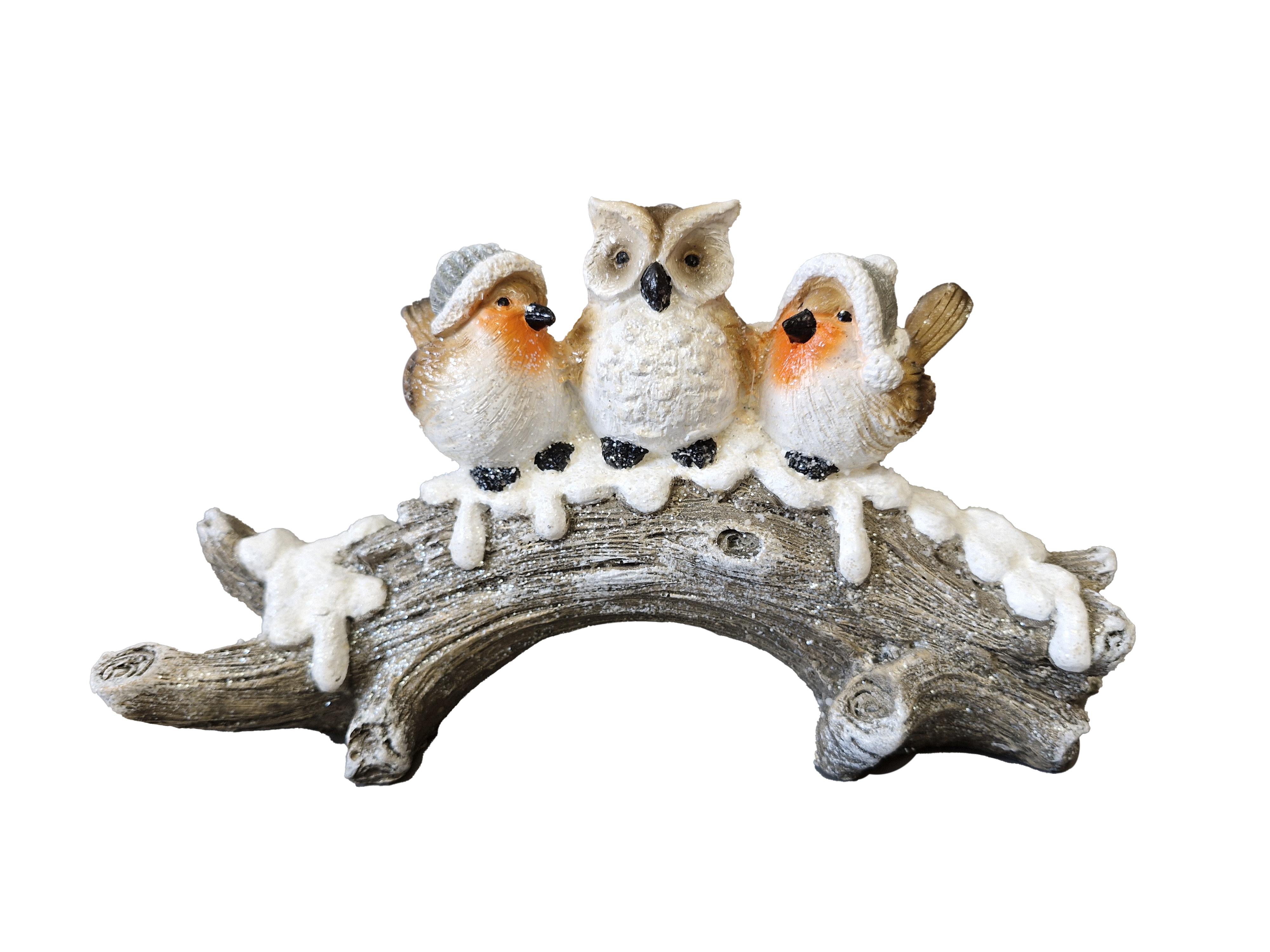 CH799 Owl & Robin Deco 12/Ctn