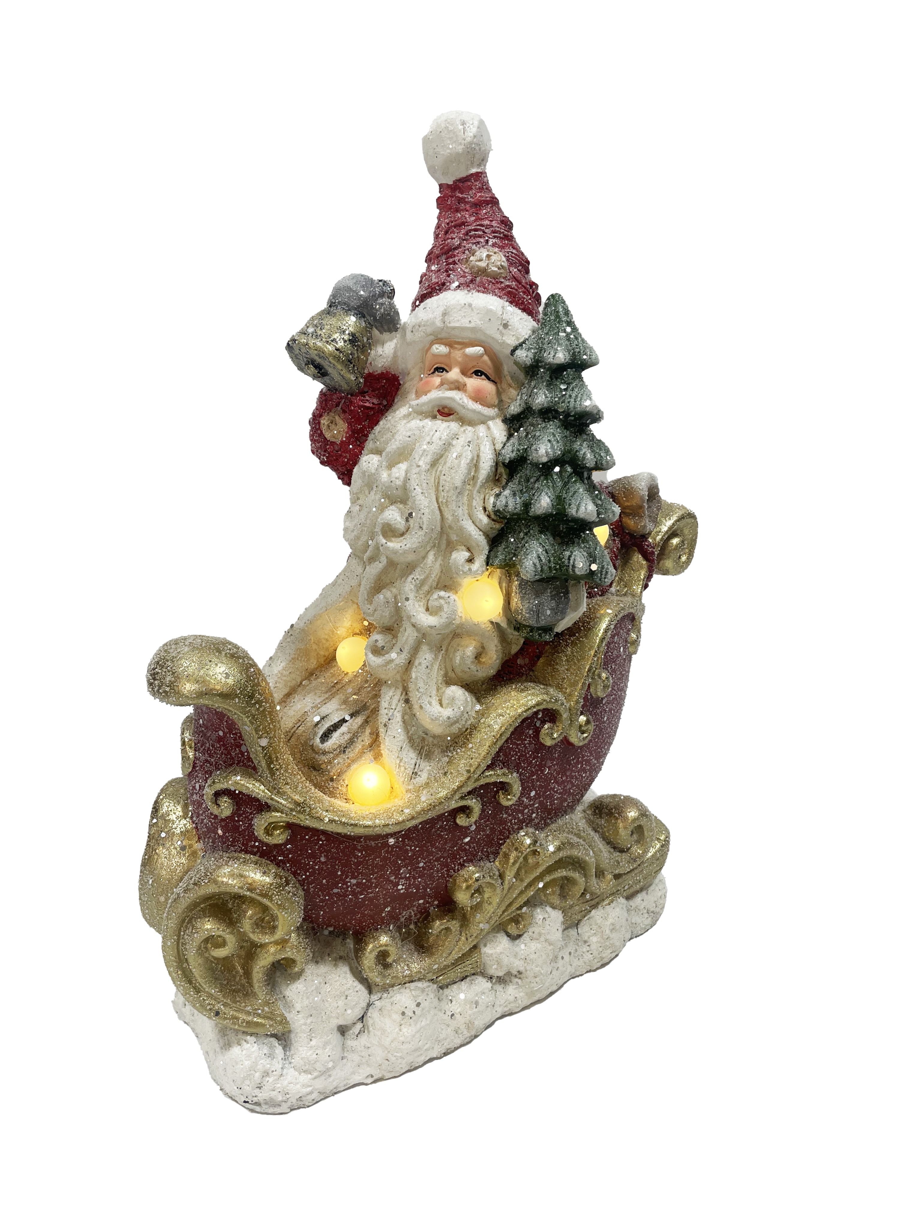 CH826 Santa on Sled 2/Ctn