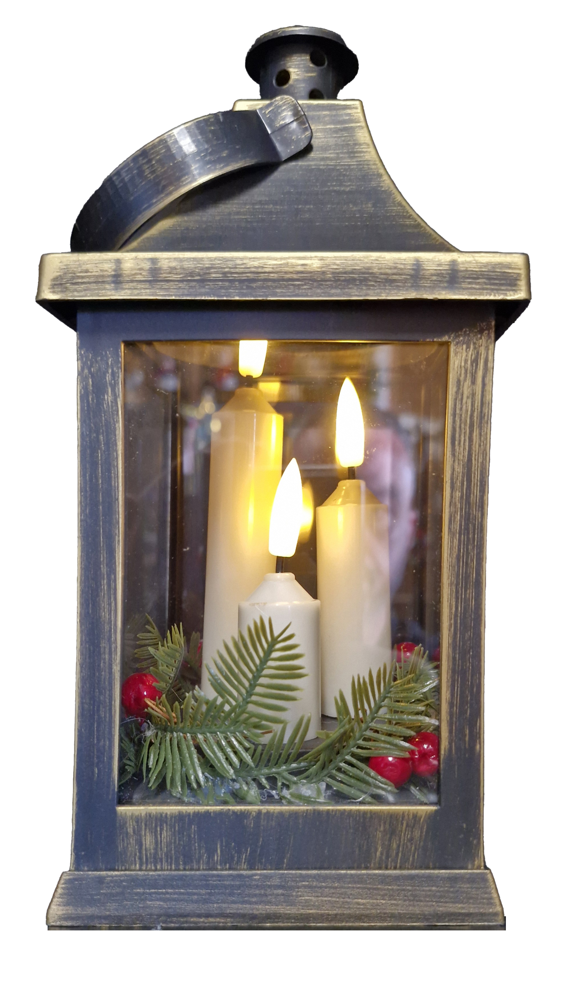 CH842 Lantern with Candle 12/Ctn