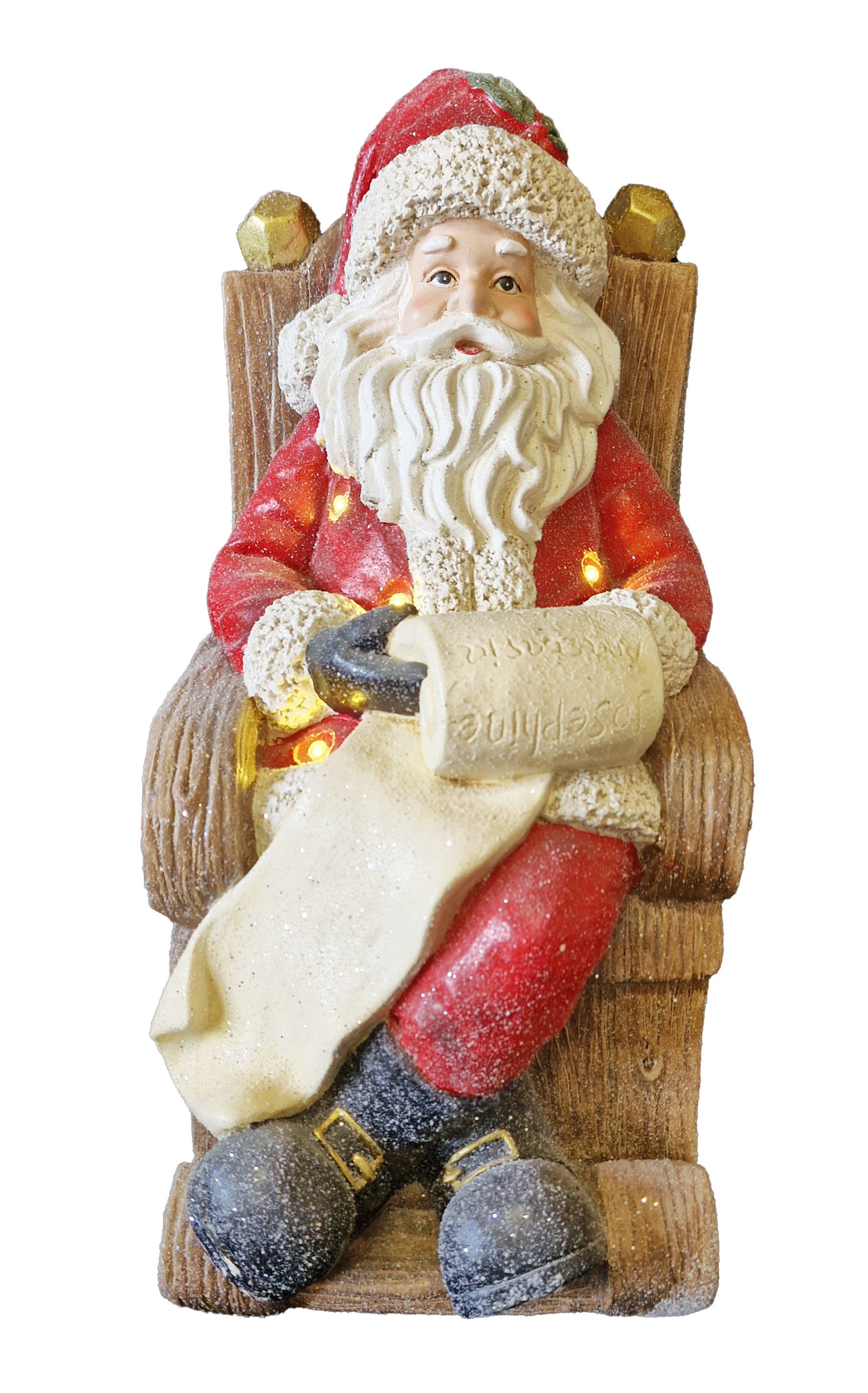 CH873 Santa on Chair 2/Ctn