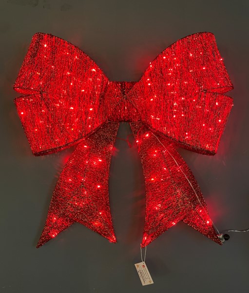 CH888 Red Bow Wreath 1/Ctn