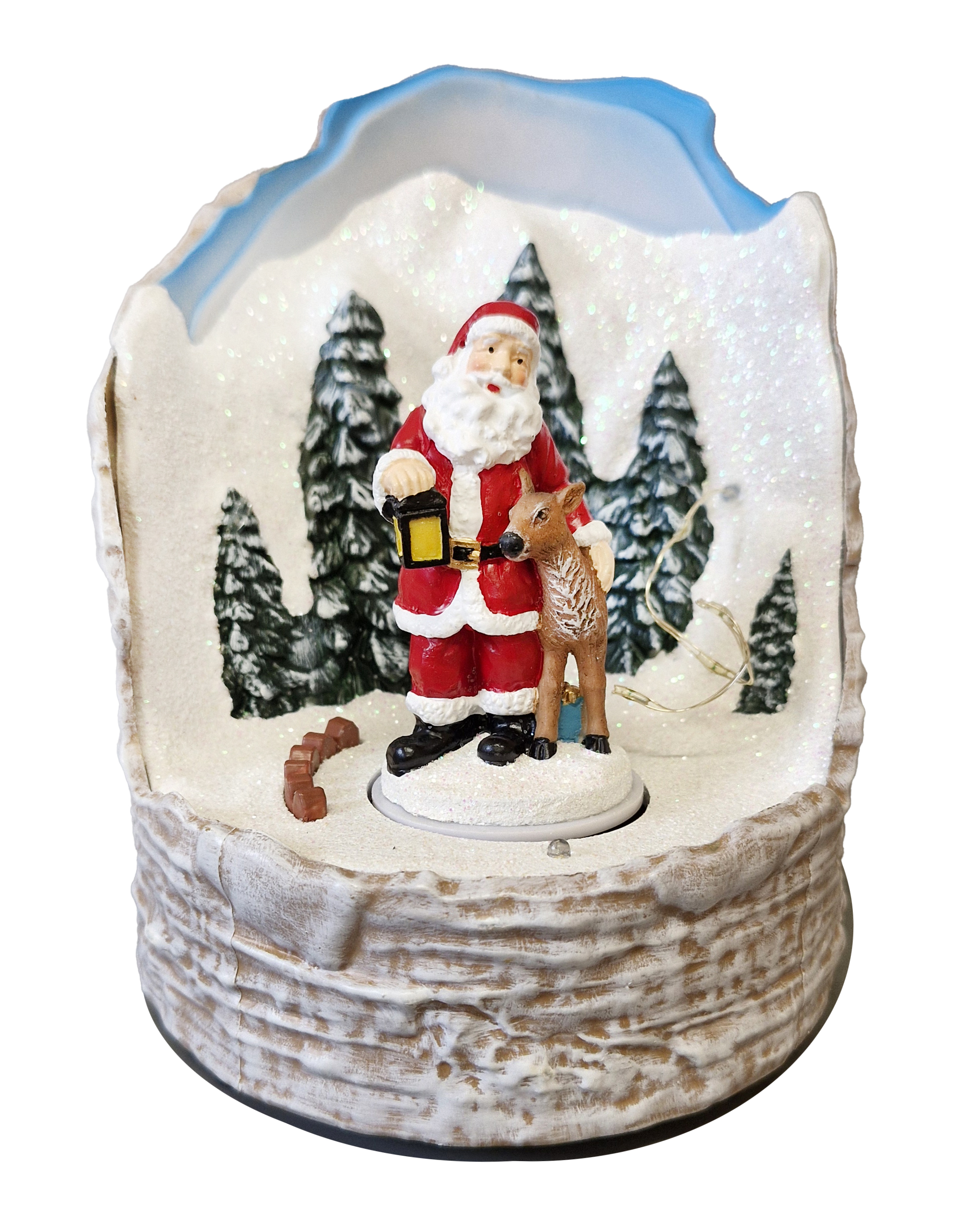 CH898 Rotating  Santa 18/Ctn